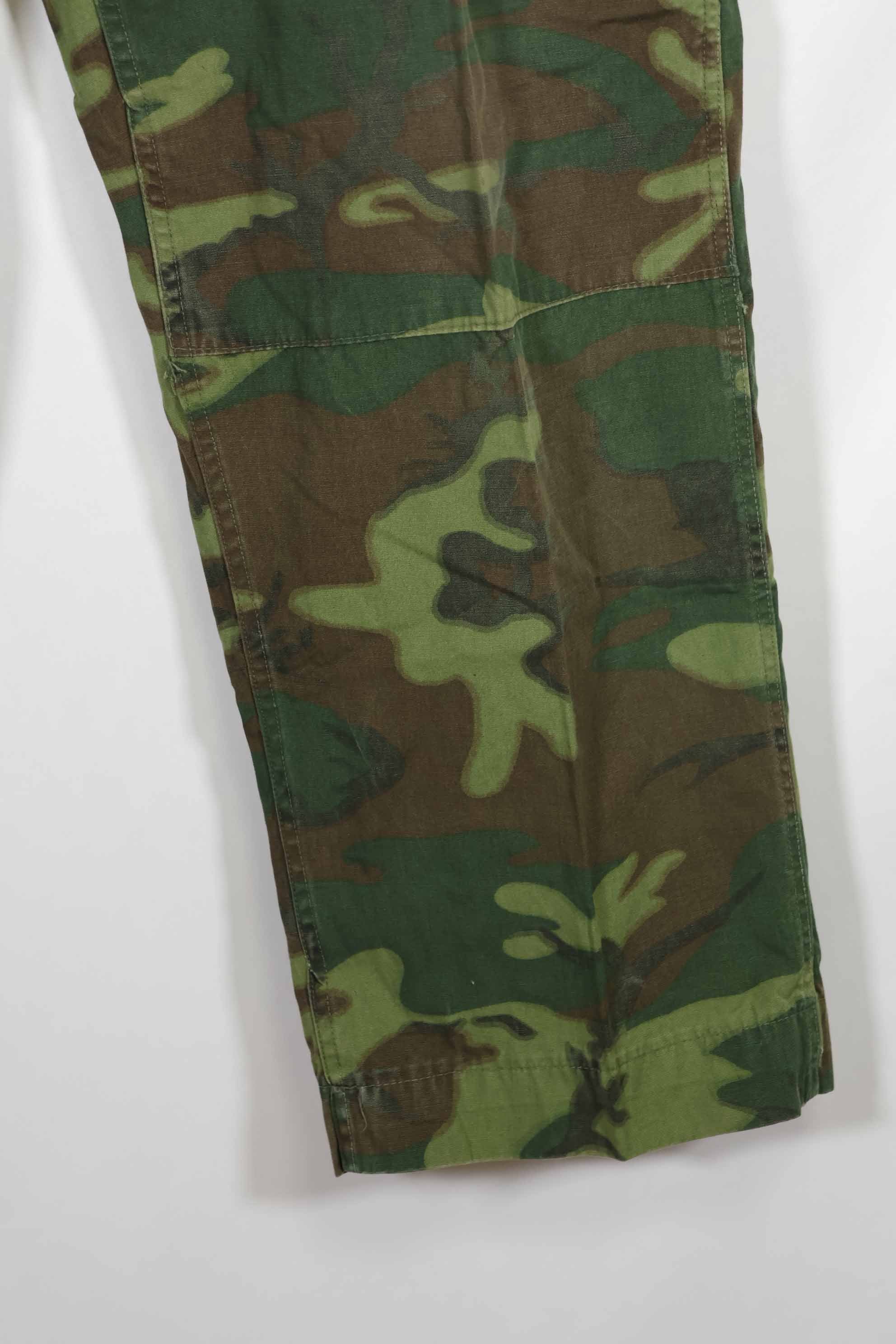 1960年代後半 ノンリップストップ生地 ERDL ベイカーパンツ 中古品