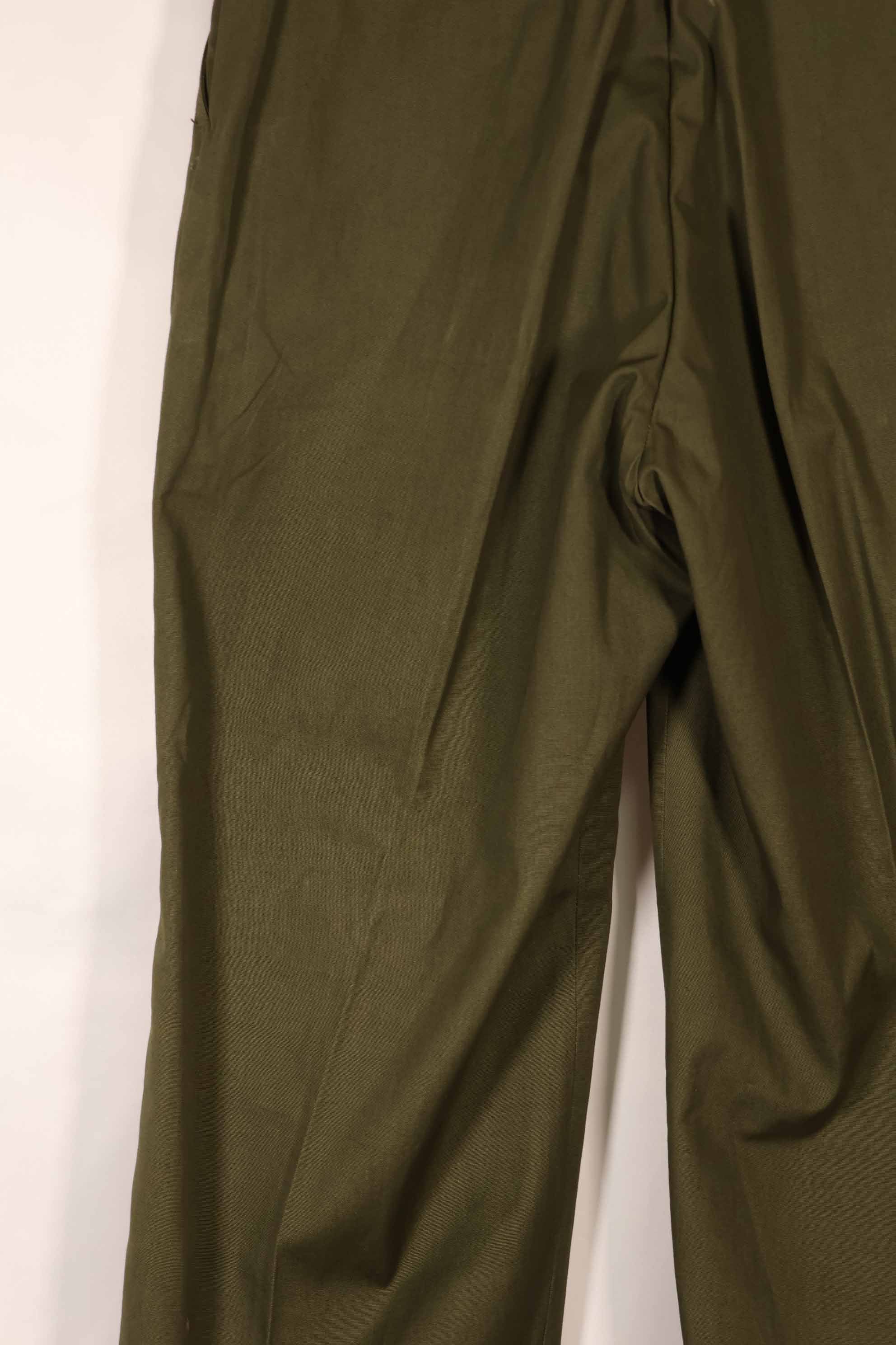 実物 1940年代後半〜50年代前半 M45 ODコットンフィールドパンツ ほぼ未使用 中古品