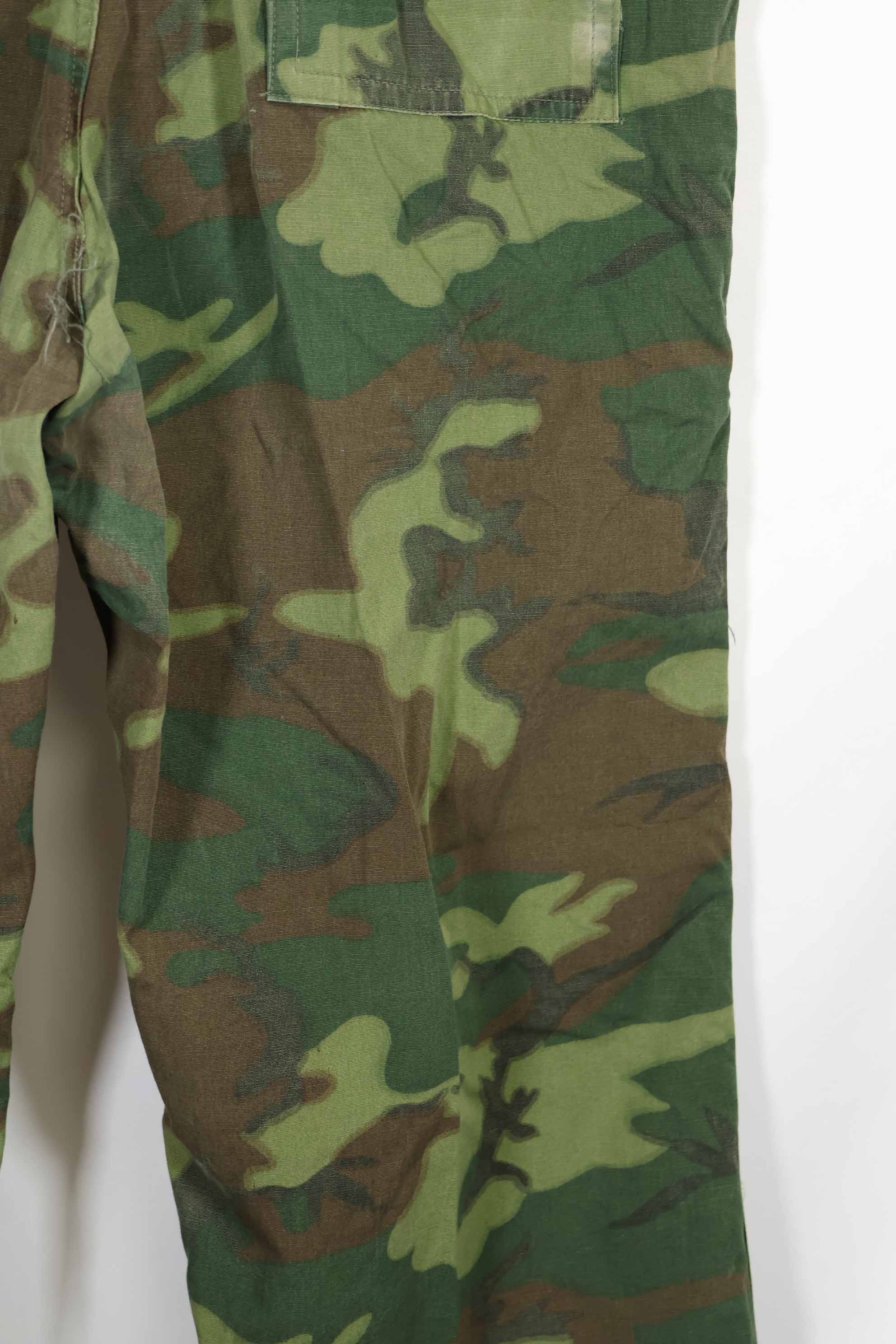 1960年代後半 ノンリップストップ生地 ERDL ベイカーパンツ 中古品