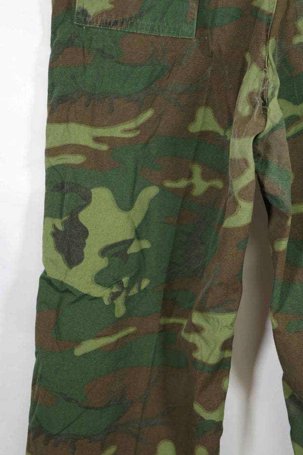 1960年代後半 ノンリップストップ生地 ERDL ベイカーパンツ 中古品