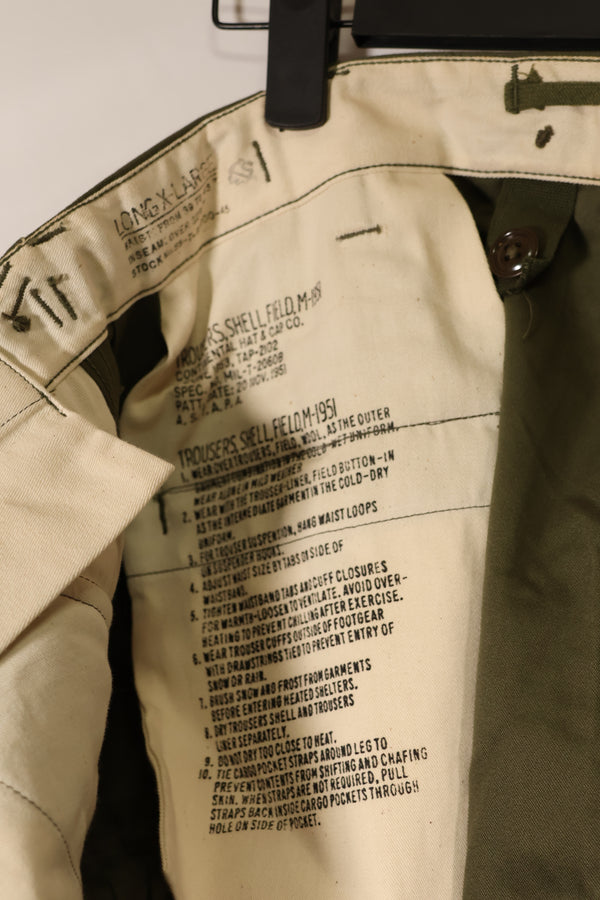 実物 1951年製 デッドストック M51 コットン フィールドパンツ X-LARGE-REGULAR