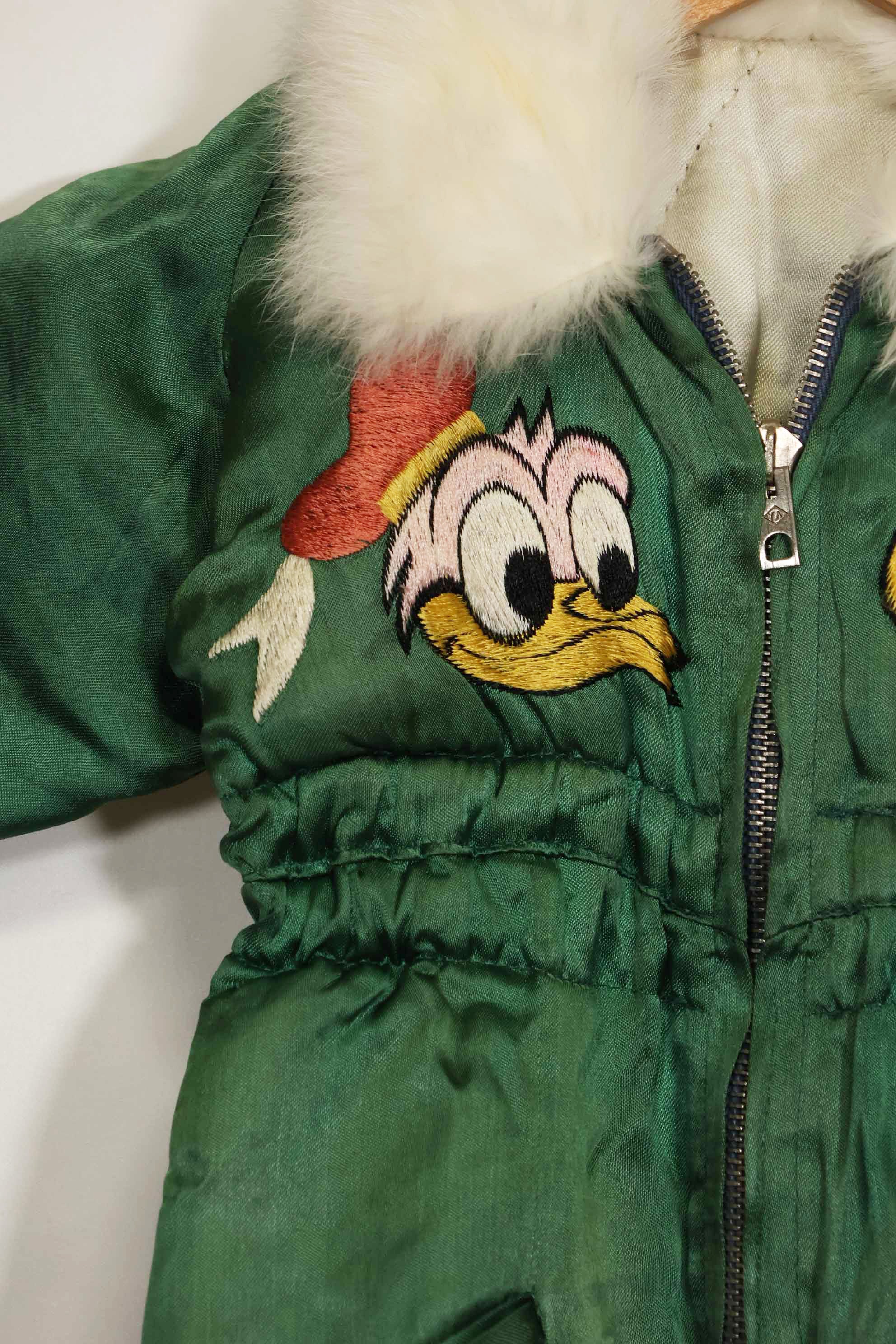 1950年代 日本製 米兵向けお土産品 子供用 フライトスーツ 虎入り 未使用品