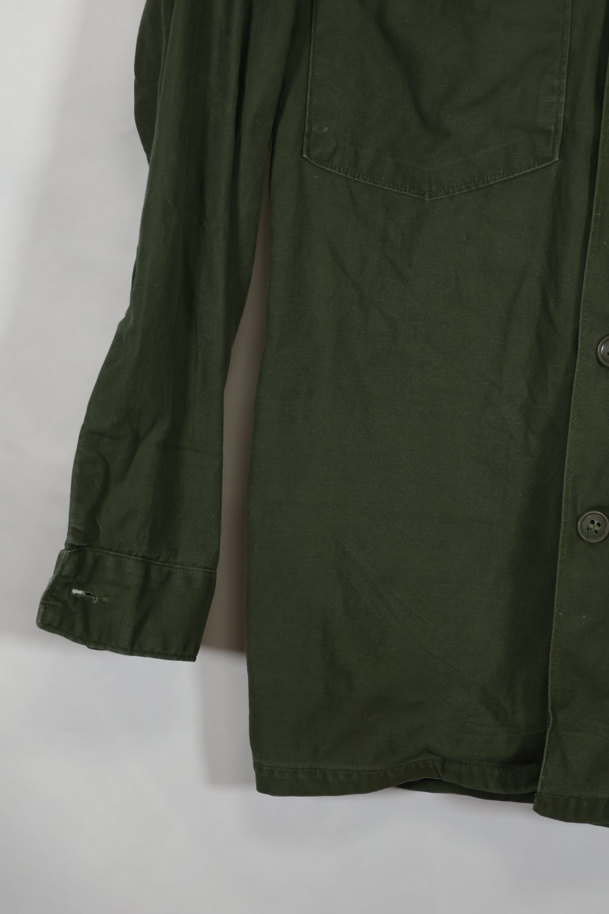 1960年代ロット OG-107 ユーティリティシャツ LOCKE 元SF隊員 放出 中古品