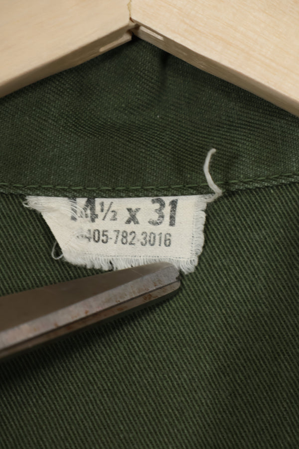 1960年代ロット OG-107 ユーティリティシャツ LOCKE 元SF隊員 放出 中古品