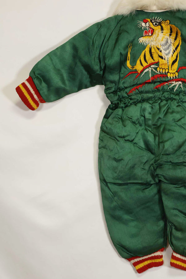 1950年代 日本製 米兵向けお土産品 子供用 フライトスーツ 虎入り 未使用品