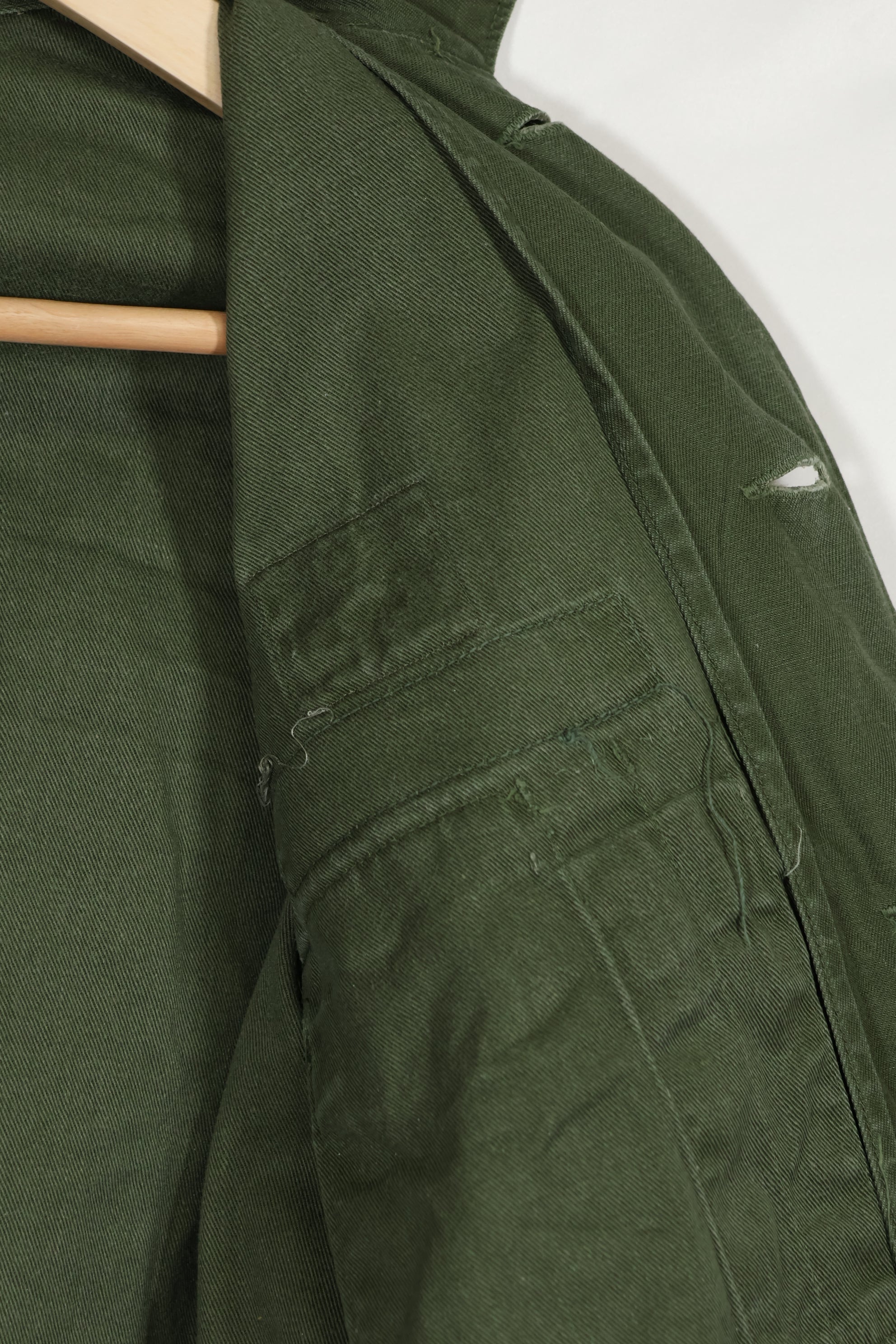 1960年代ロット OG-107 ユーティリティシャツ LOCKE 元SF隊員 放出 中古品