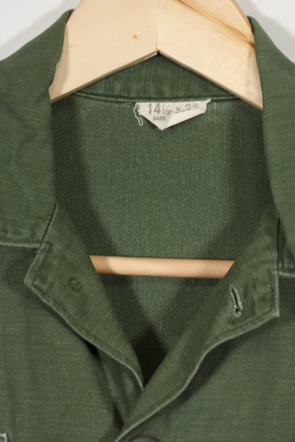 1960年代ロット OG-107 ユーティリティシャツ LOCKE 元SF隊員 放出 中古品 カラーパッチ