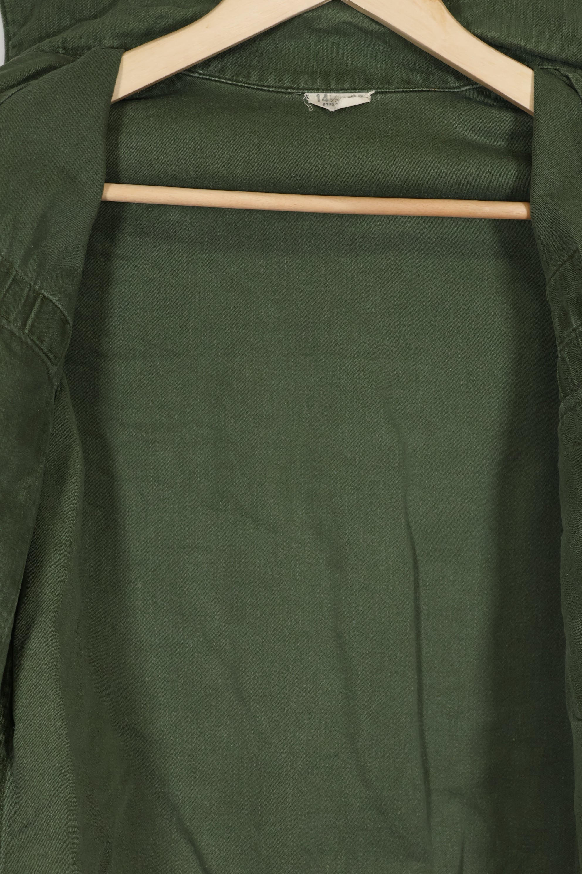 1960年代ロット OG-107 ユーティリティシャツ LOCKE 元SF隊員 放出 中古品 カラーパッチ