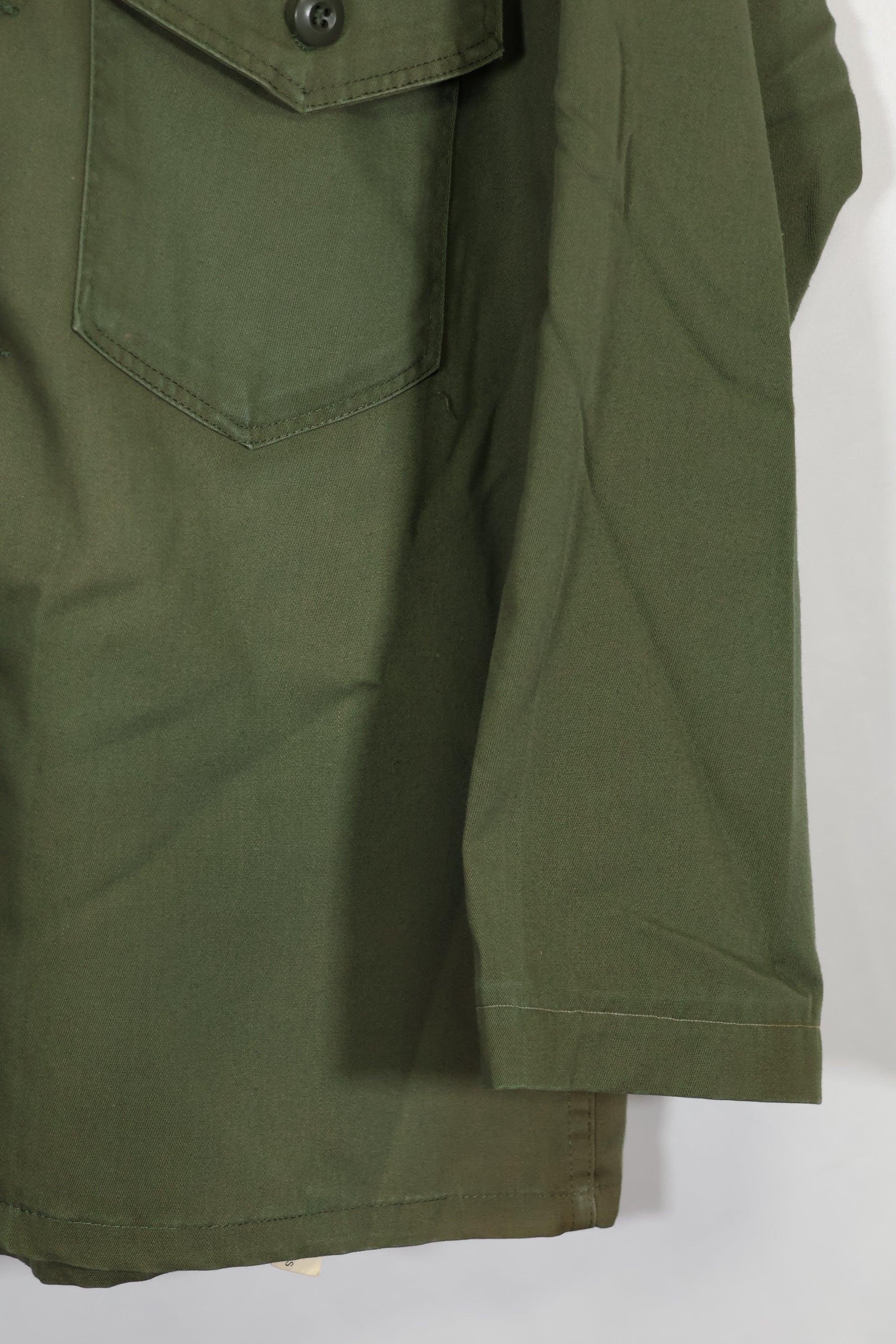 1960年代ロット OG-107 ユーティリティシャツ LOCKE 元SF隊員 放出 中古品 ノーアイロンシャツ A