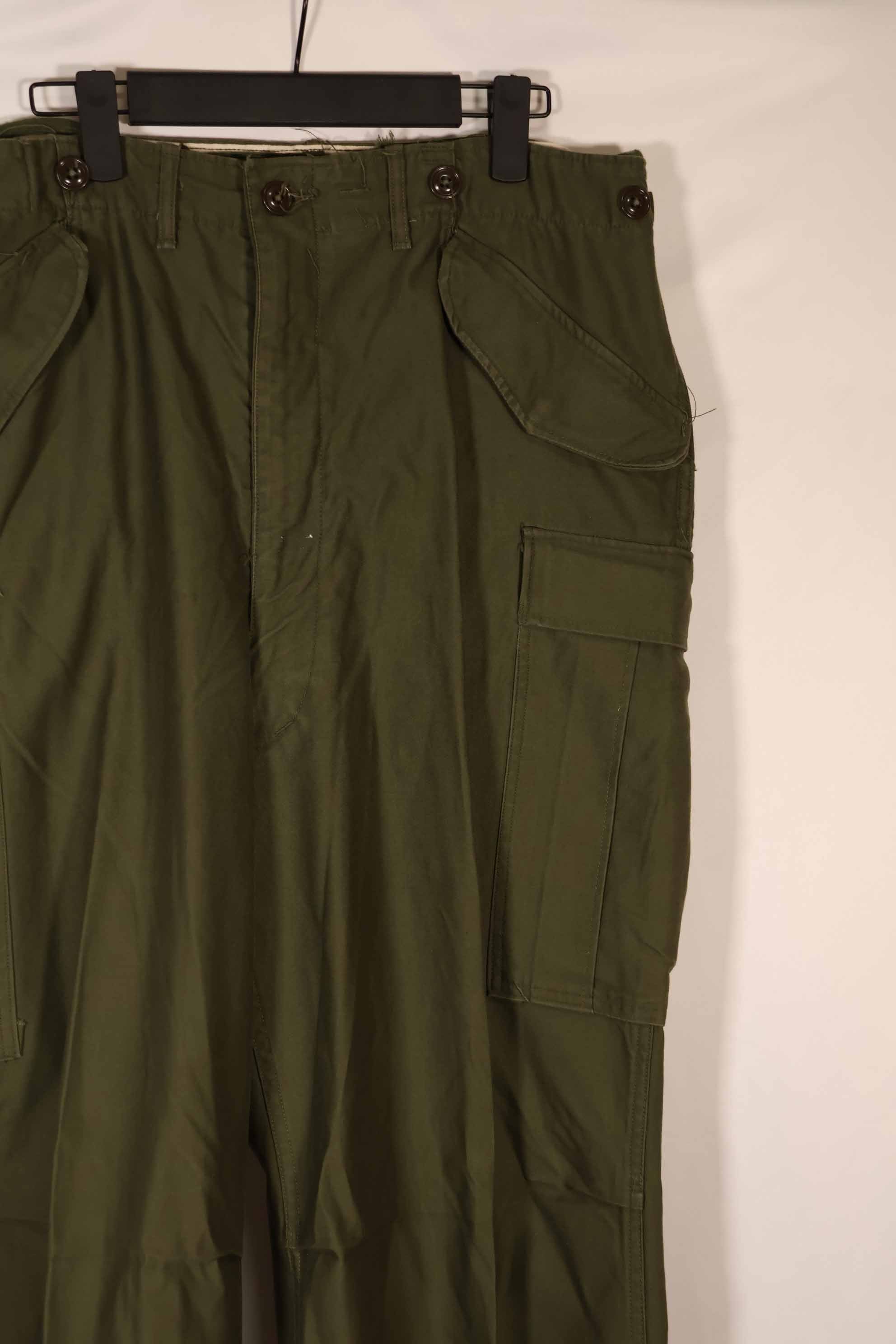 実物 1951年製 M51 コットン フィールドパンツ M-L 中古品