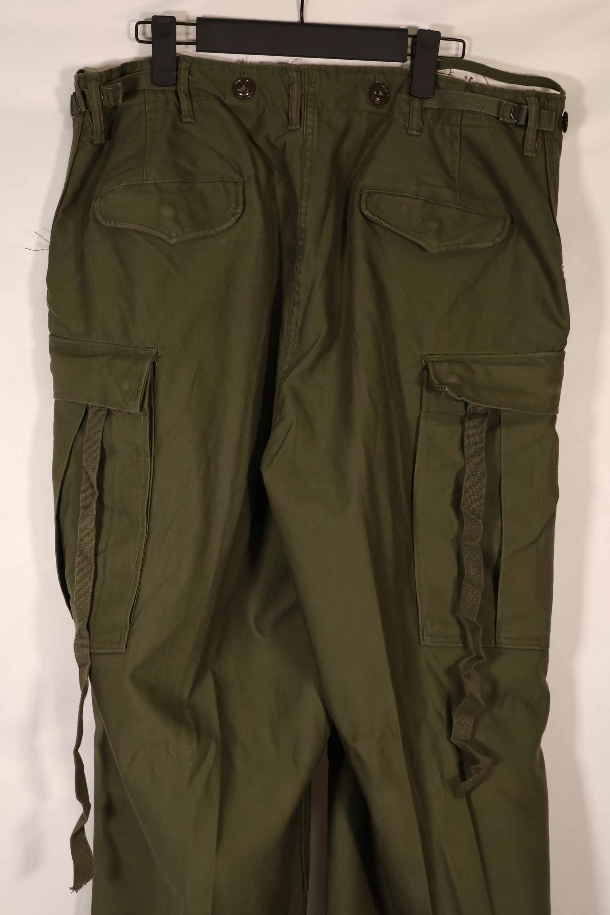 実物 1951年製 M51 コットン フィールドパンツ M-L 中古品