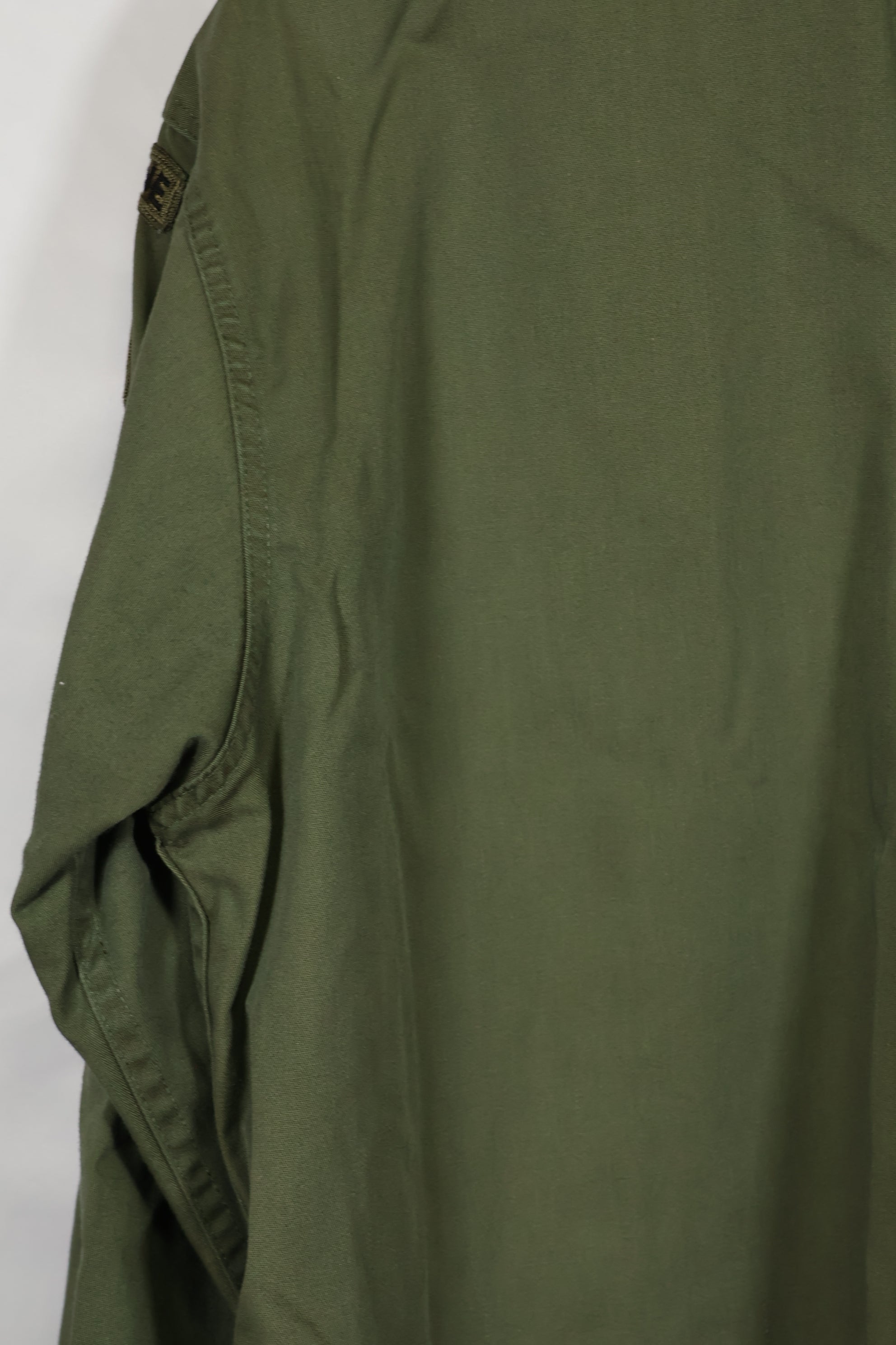 1960年代ロット OG-107 ユーティリティシャツ LOCKE 元SF隊員 放出 中古品 ノーアイロンシャツ A