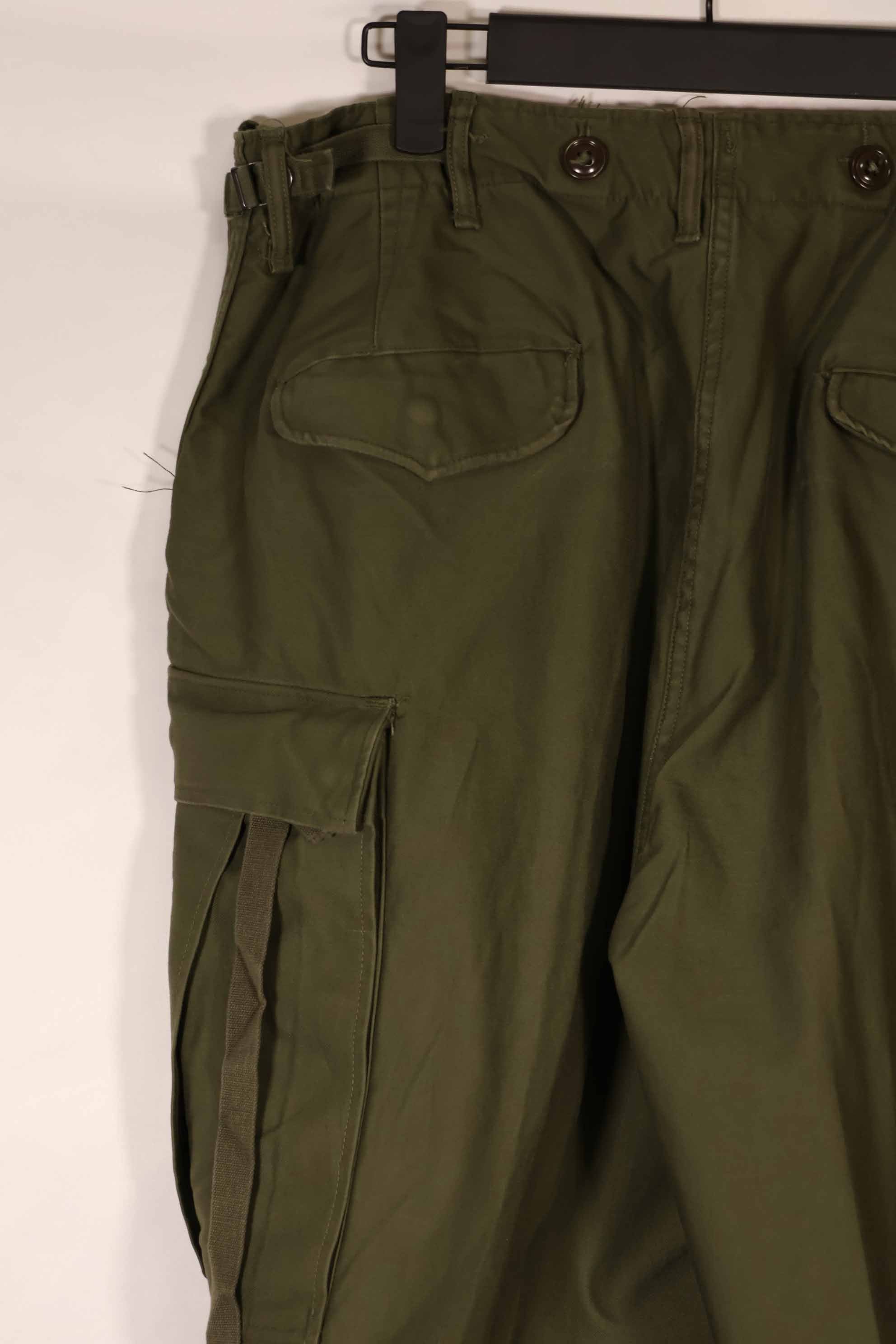 実物 1951年製 M51 コットン フィールドパンツ M-L 中古品