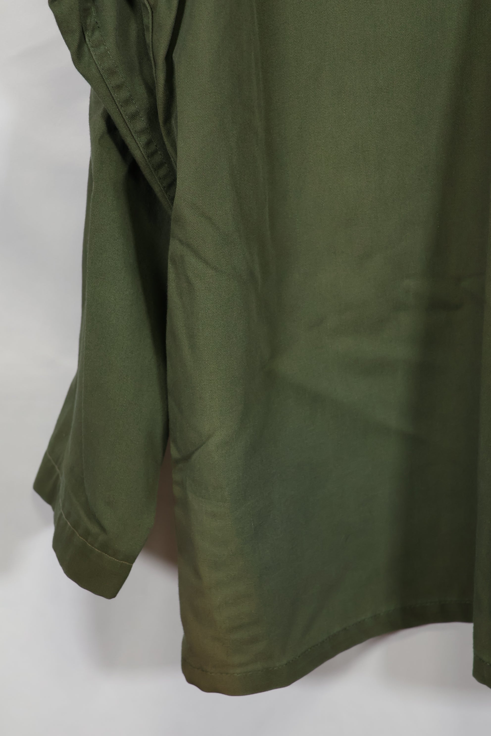 1960年代ロット OG-107 ユーティリティシャツ LOCKE 元SF隊員 放出 中古品 ノーアイロンシャツ A