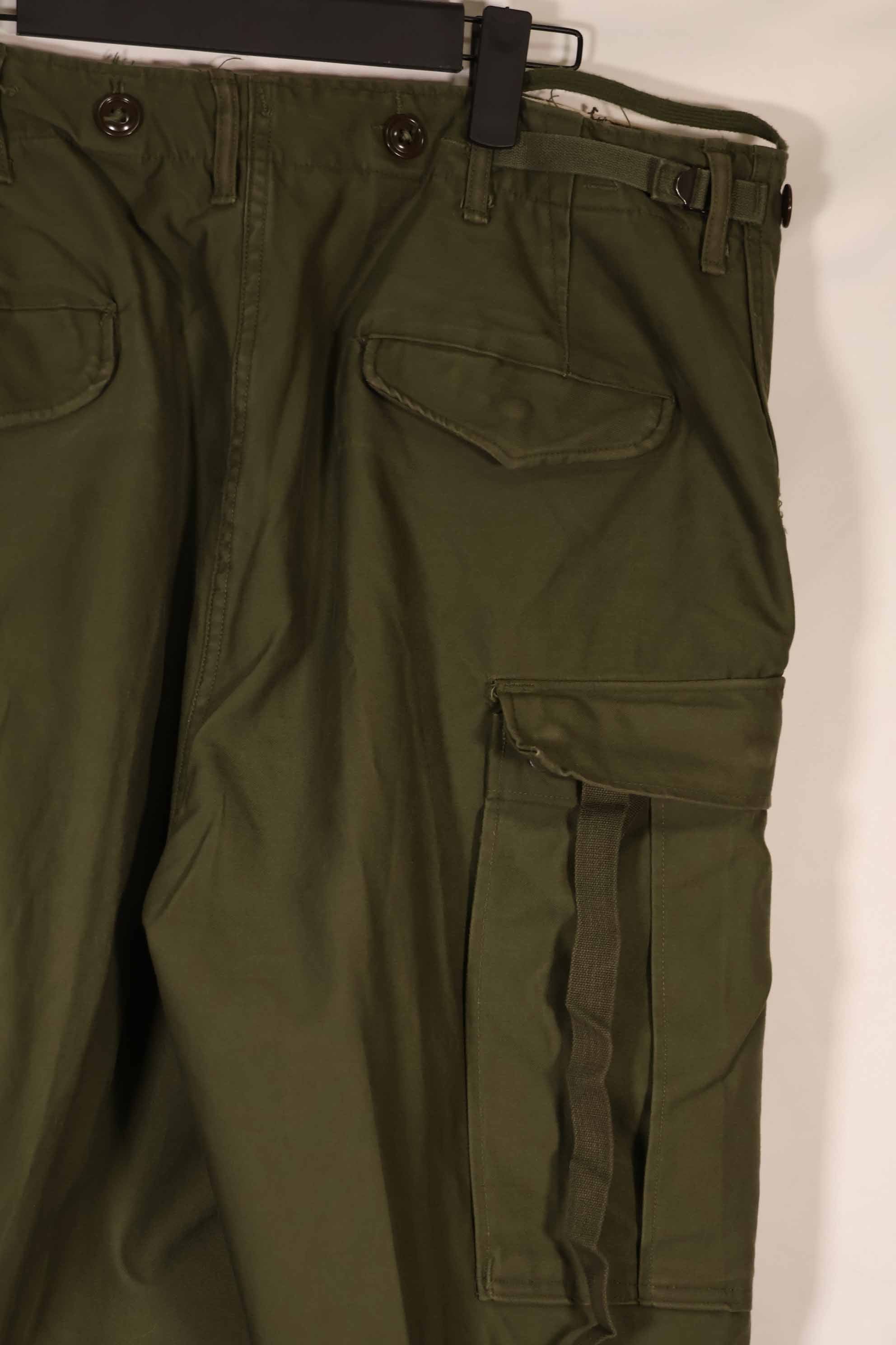 実物 1951年製 M51 コットン フィールドパンツ M-L 中古品