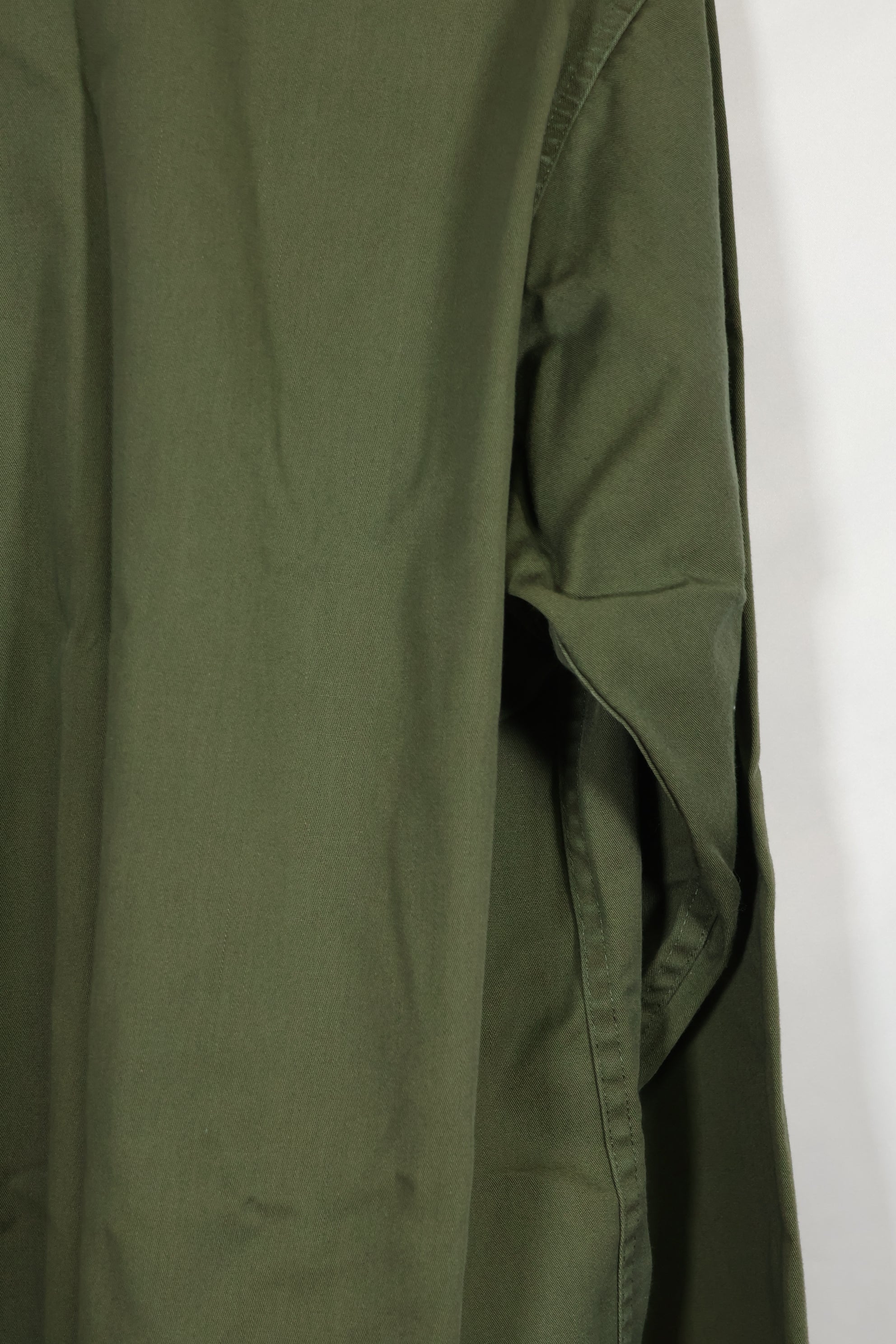 1960年代ロット OG-107 ユーティリティシャツ LOCKE 元SF隊員 放出 中古品 ノーアイロンシャツ A