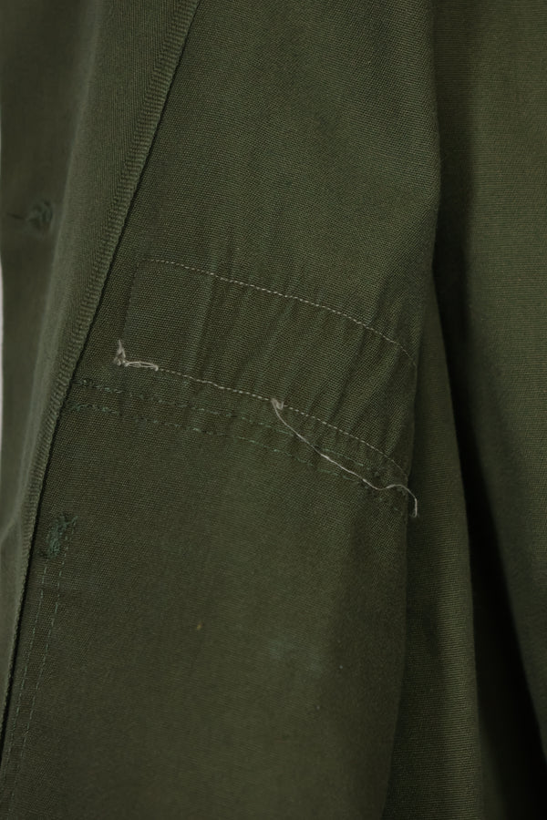 1960年代ロット OG-107 ユーティリティシャツ LOCKE 元SF隊員 放出 中古品 ノーアイロンシャツ A