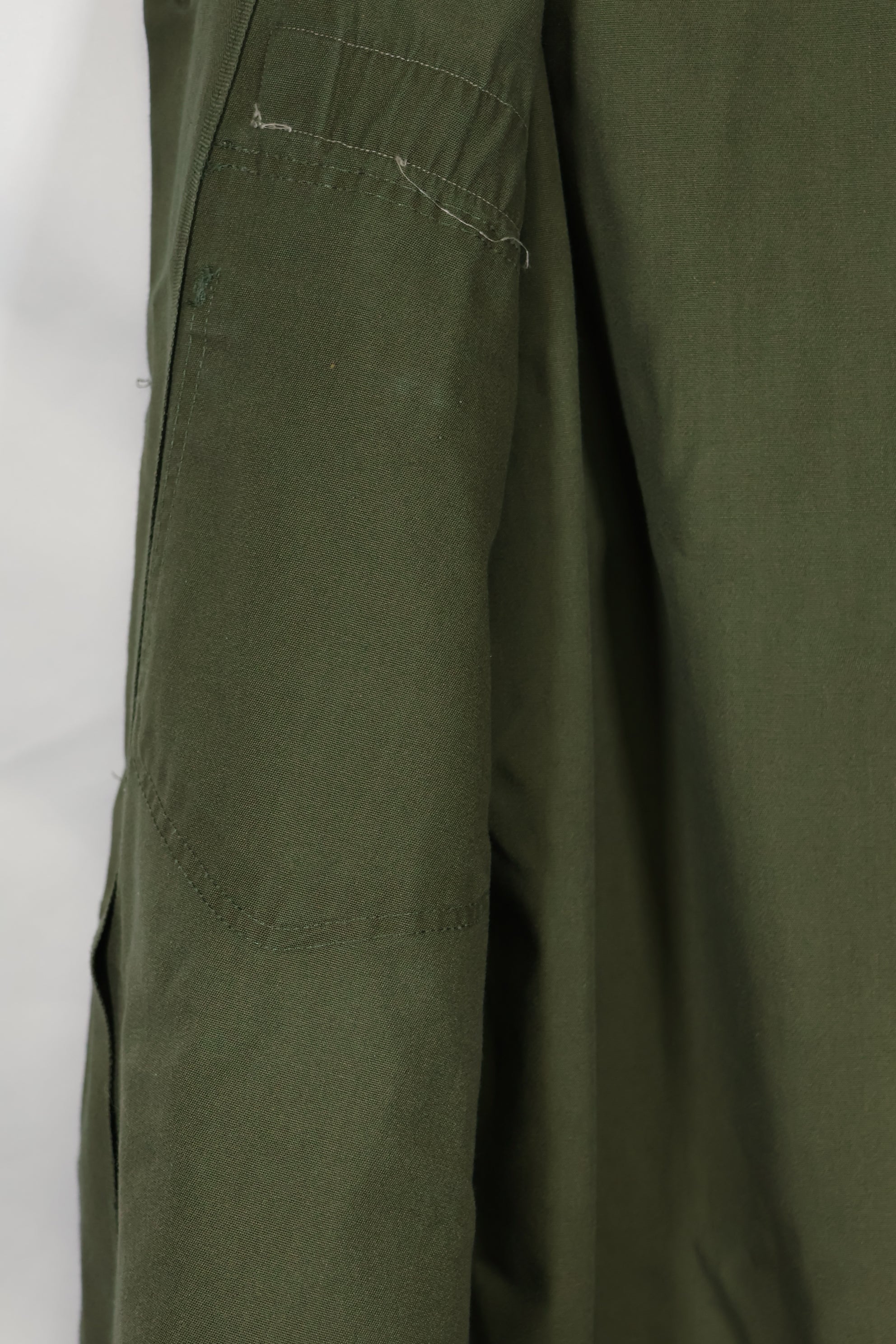 1960年代ロット OG-107 ユーティリティシャツ LOCKE 元SF隊員 放出 中古品 ノーアイロンシャツ A