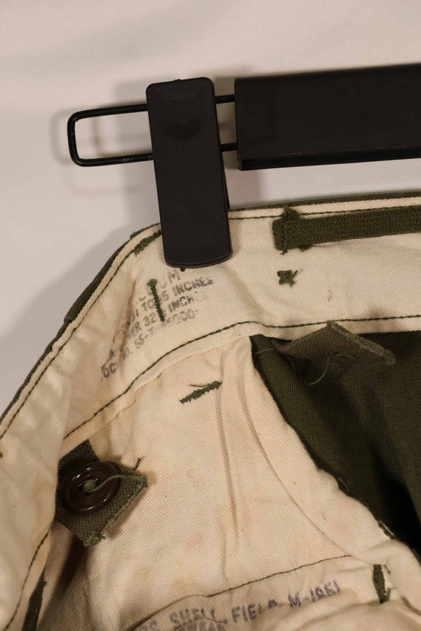 実物 1951年製 M51 コットン フィールドパンツ M-L 中古品