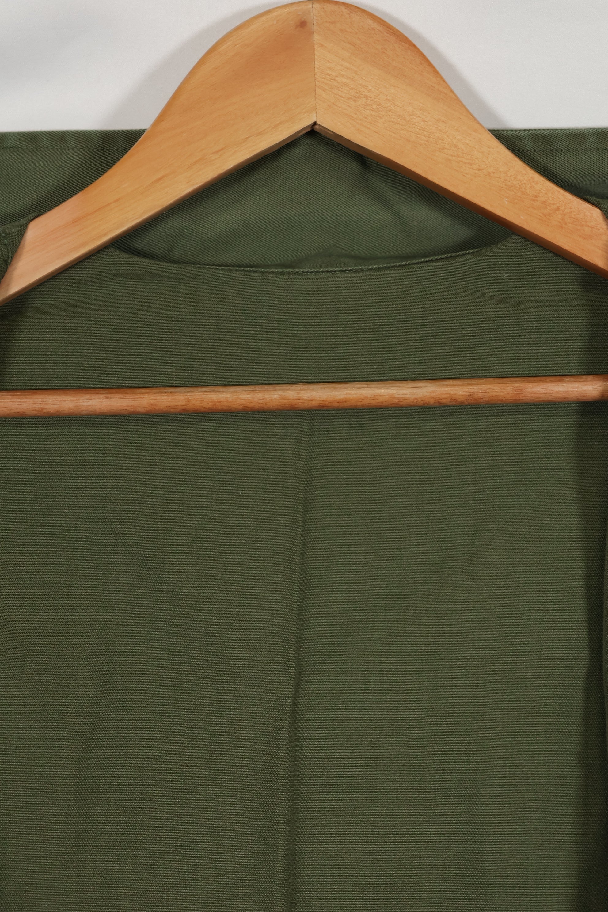 1960年代ロット OG-107 ユーティリティシャツ LOCKE 元SF隊員 放出 中古品 ノーアイロンシャツ A