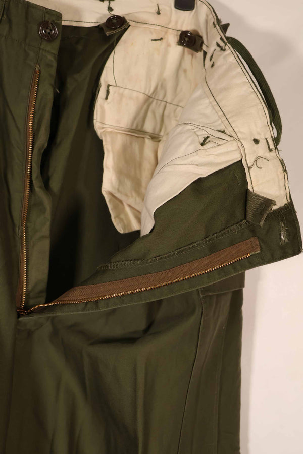 実物 1951年製 M51 コットン フィールドパンツ M-L 中古品