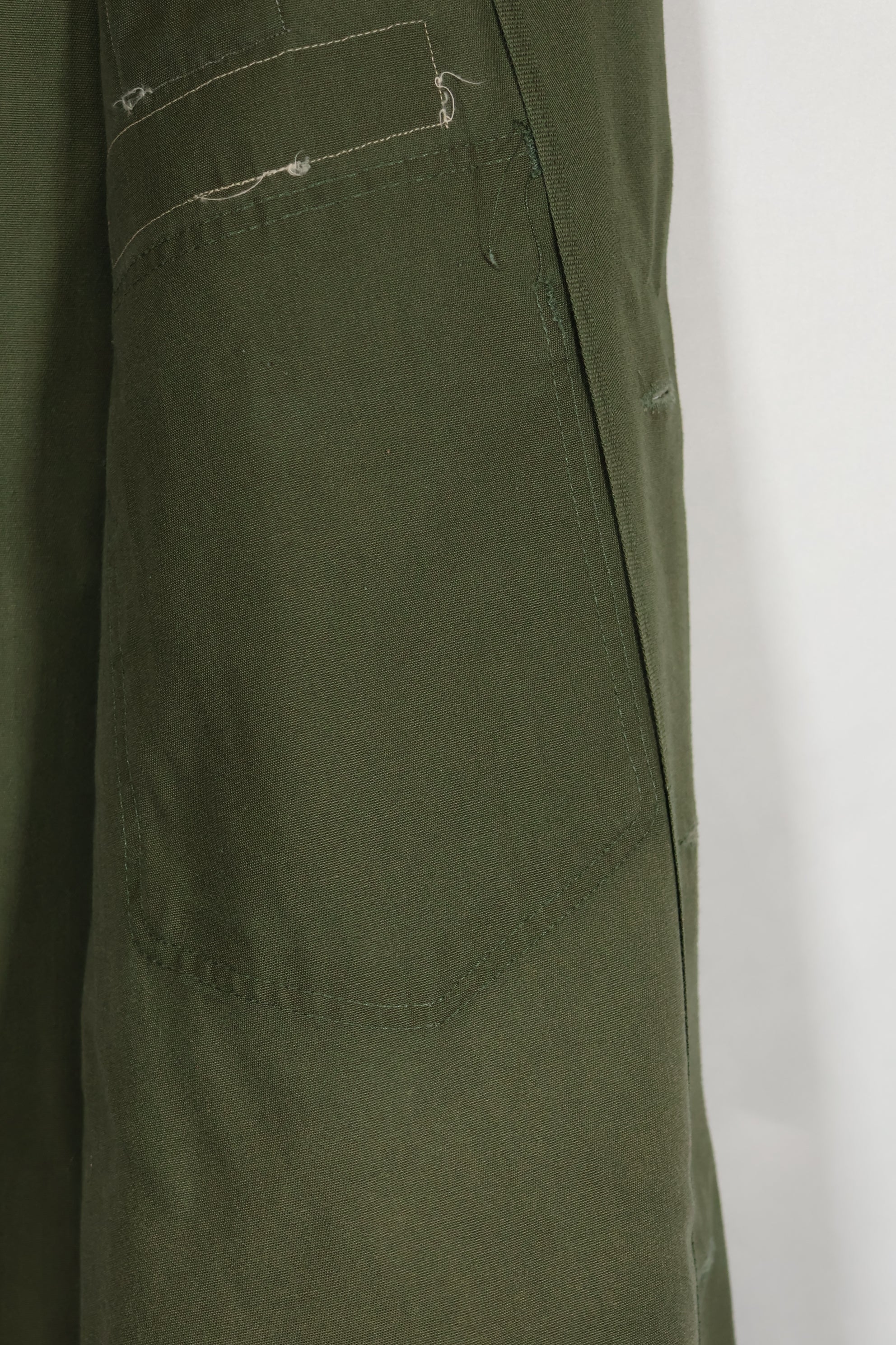 1960年代ロット OG-107 ユーティリティシャツ LOCKE 元SF隊員 放出 中古品 ノーアイロンシャツ A