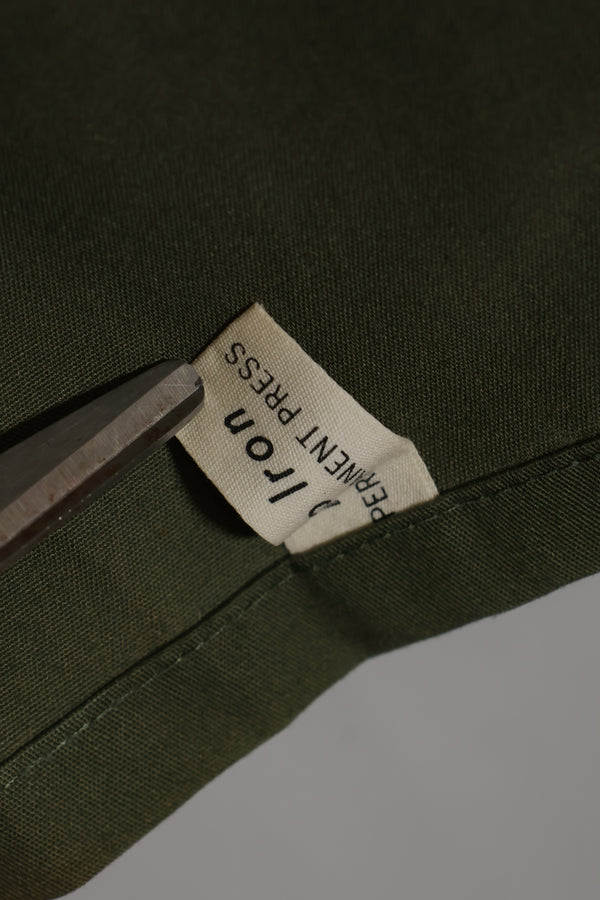 1960年代ロット OG-107 ユーティリティシャツ LOCKE 元SF隊員 放出 中古品 ノーアイロンシャツ A