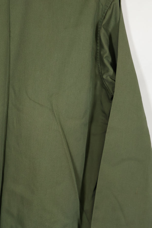 1960年代ロット OG-107 ユーティリティシャツ LOCKE 元SF隊員 放出 中古品 ノーアイロンシャツ B