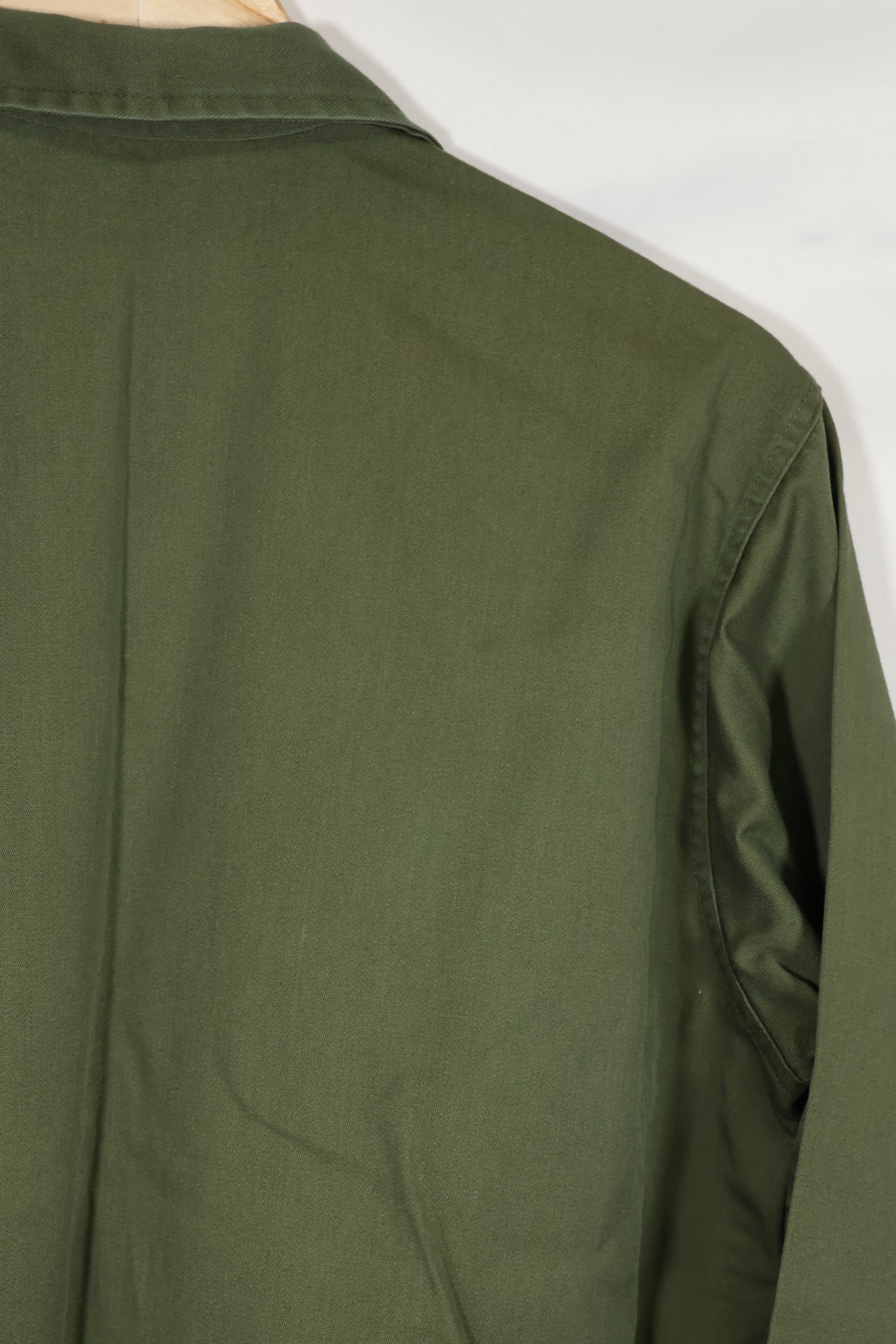 1960年代ロット OG-107 ユーティリティシャツ LOCKE 元SF隊員 放出 中古品 ノーアイロンシャツ B