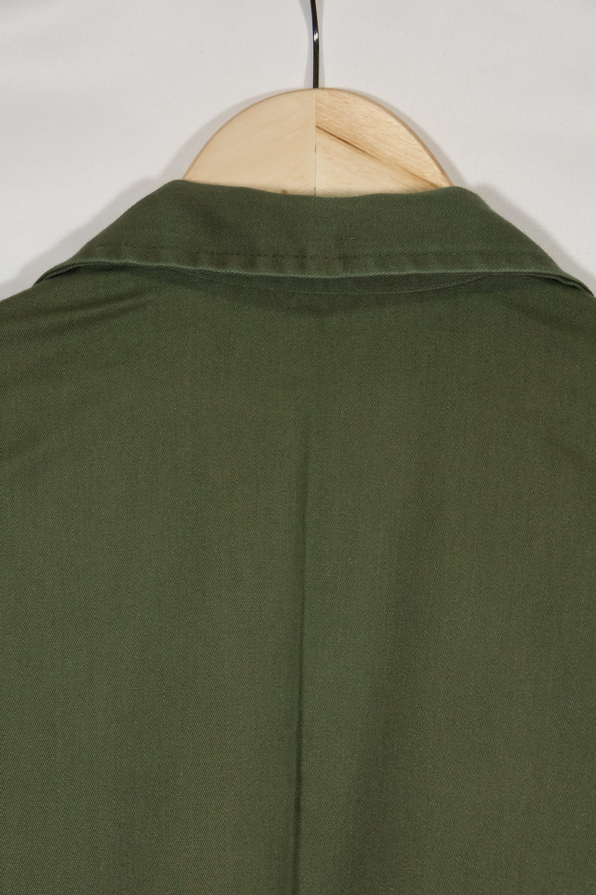 1960年代ロット OG-107 ユーティリティシャツ LOCKE 元SF隊員 放出 中古品 ノーアイロンシャツ B