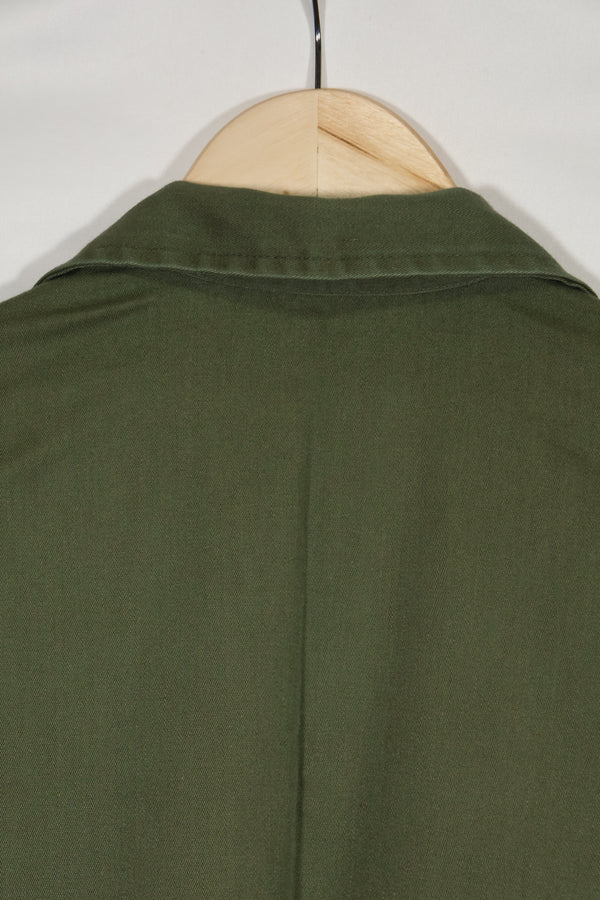 1960年代ロット OG-107 ユーティリティシャツ LOCKE 元SF隊員 放出 中古品 ノーアイロンシャツ B