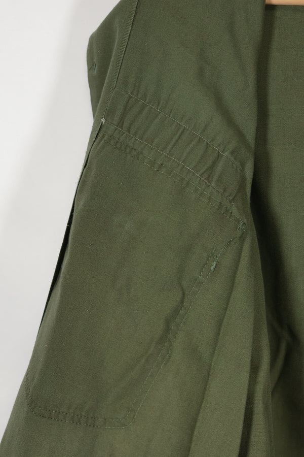 1960年代ロット OG-107 ユーティリティシャツ LOCKE 元SF隊員 放出 中古品 ノーアイロンシャツ B