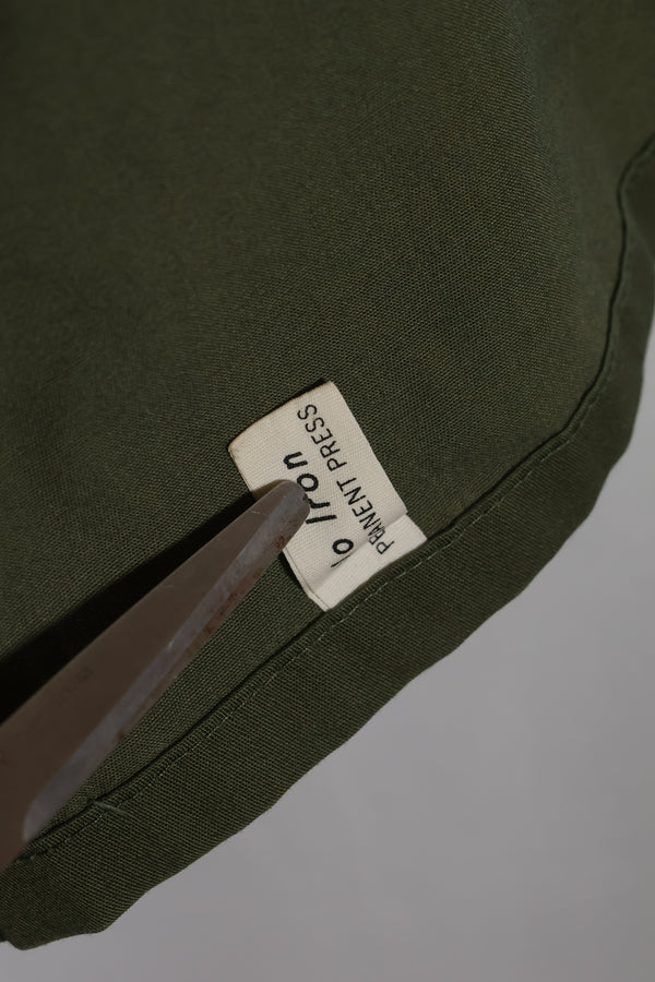 1960年代ロット OG-107 ユーティリティシャツ LOCKE 元SF隊員 放出 中古品 ノーアイロンシャツ B