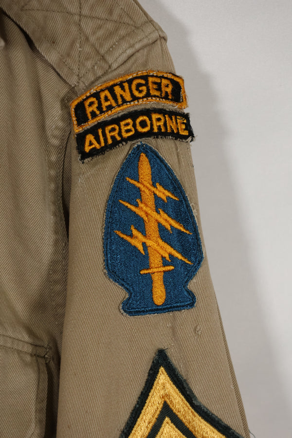 1960年代ロット サマーユニフォームシャツ LOCKE 元SF隊員 放出 中古品