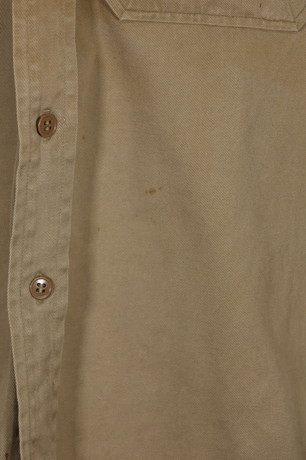 1960年代ロット サマーユニフォームシャツ LOCKE 元SF隊員 放出 中古品