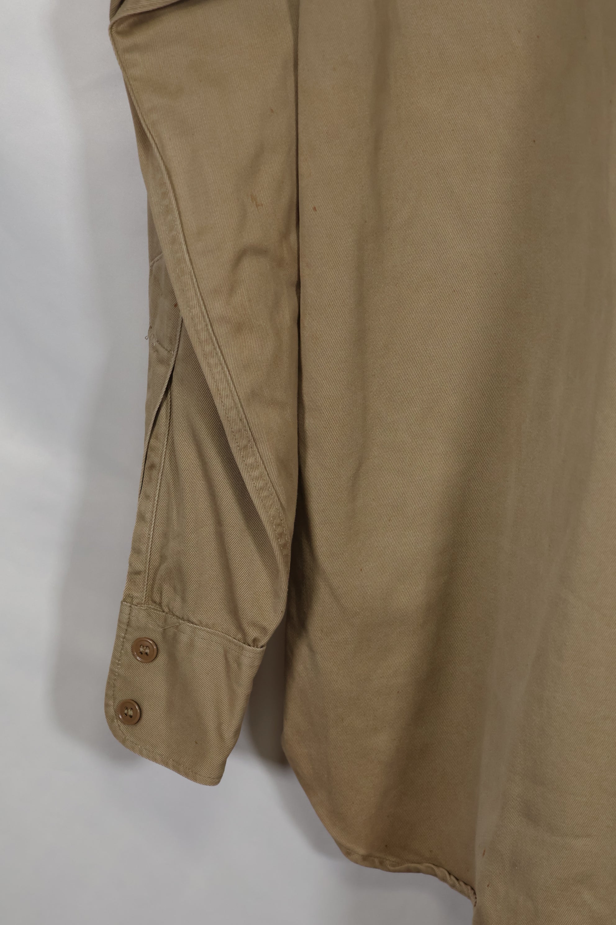 1960年代ロット サマーユニフォームシャツ LOCKE 元SF隊員 放出 中古品