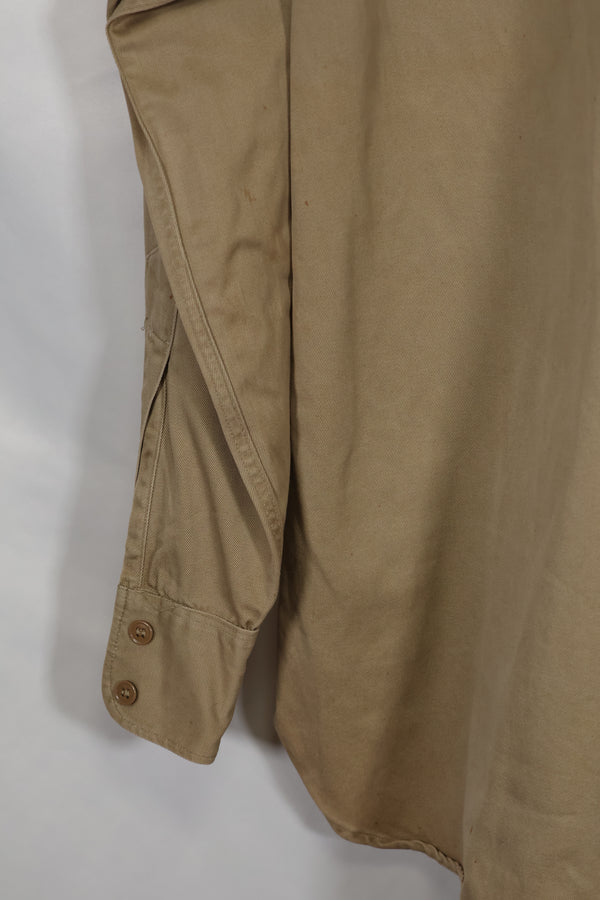 1960年代ロット サマーユニフォームシャツ LOCKE 元SF隊員 放出 中古品