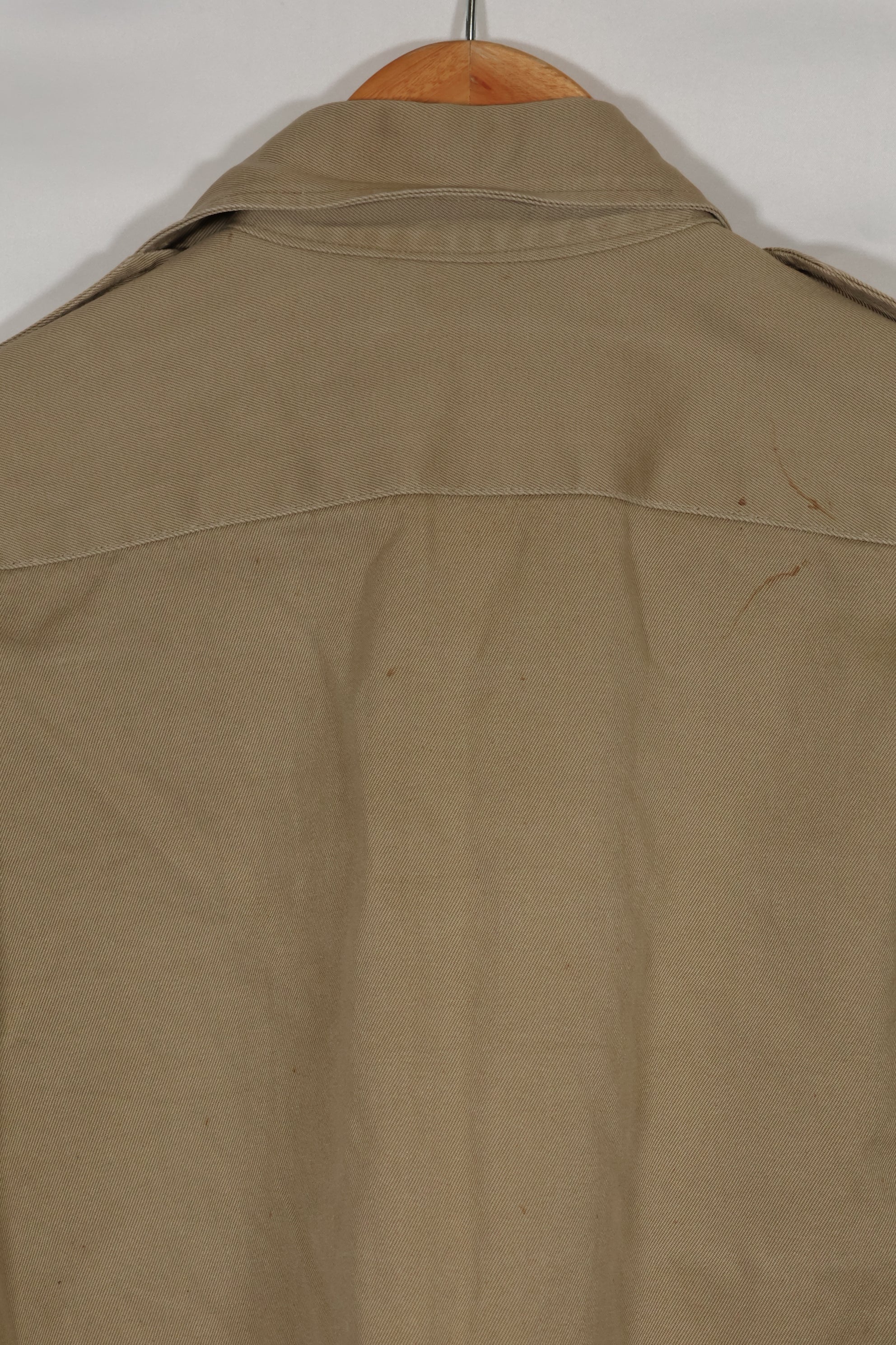 1960年代ロット サマーユニフォームシャツ LOCKE 元SF隊員 放出 中古品