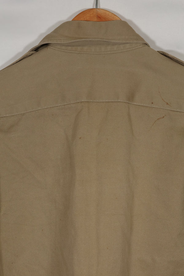 1960年代ロット サマーユニフォームシャツ LOCKE 元SF隊員 放出 中古品