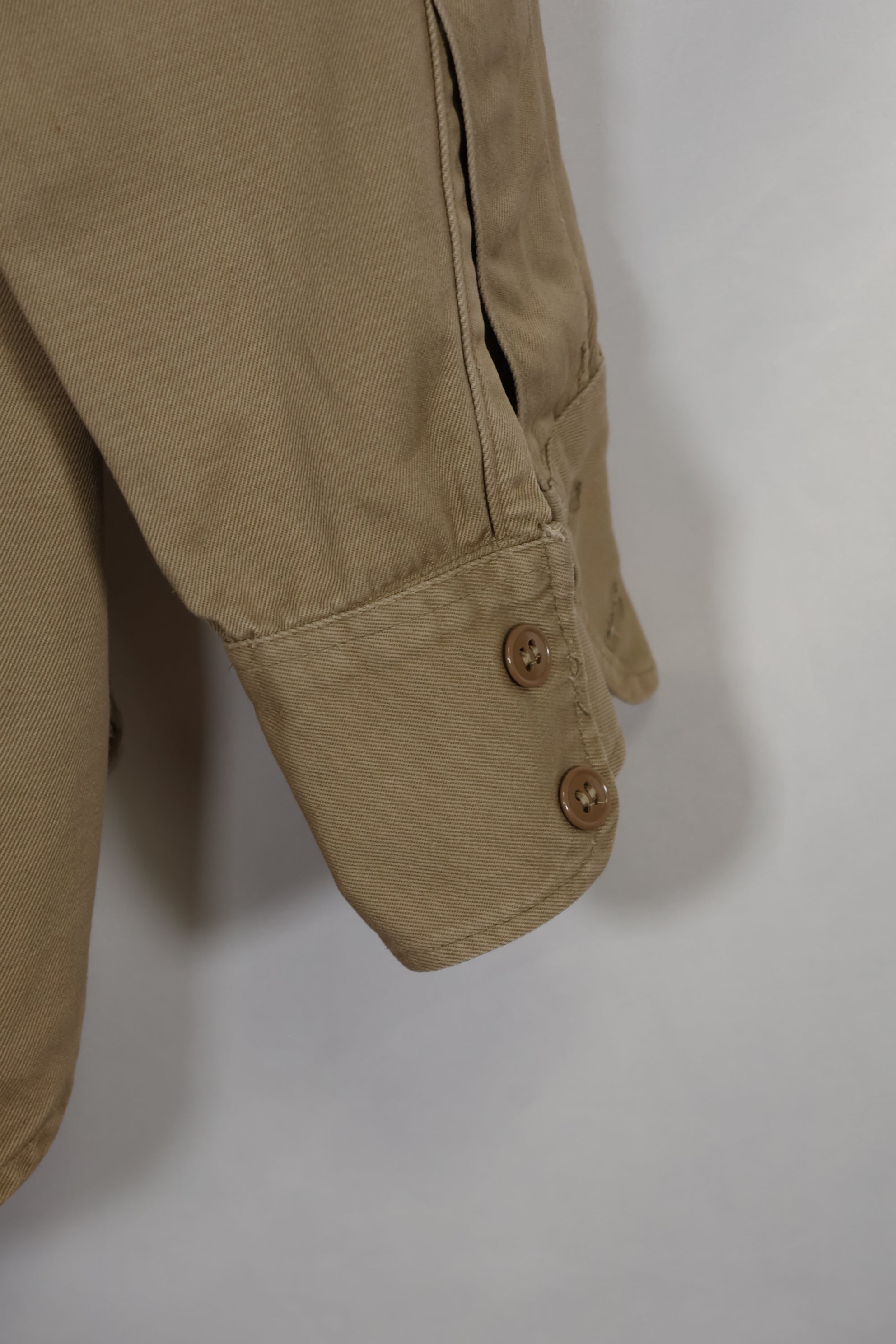 1960年代ロット サマーユニフォームシャツ LOCKE 元SF隊員 放出 中古品