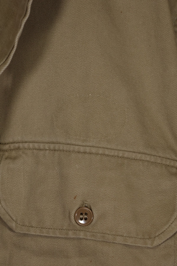 1960年代ロット サマーユニフォームシャツ LOCKE 元SF隊員 放出 中古品