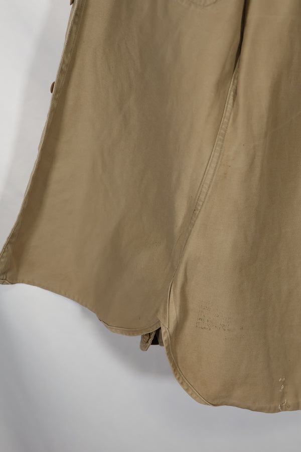 1960年代ロット サマーユニフォームシャツ LOCKE 元SF隊員 放出 中古品