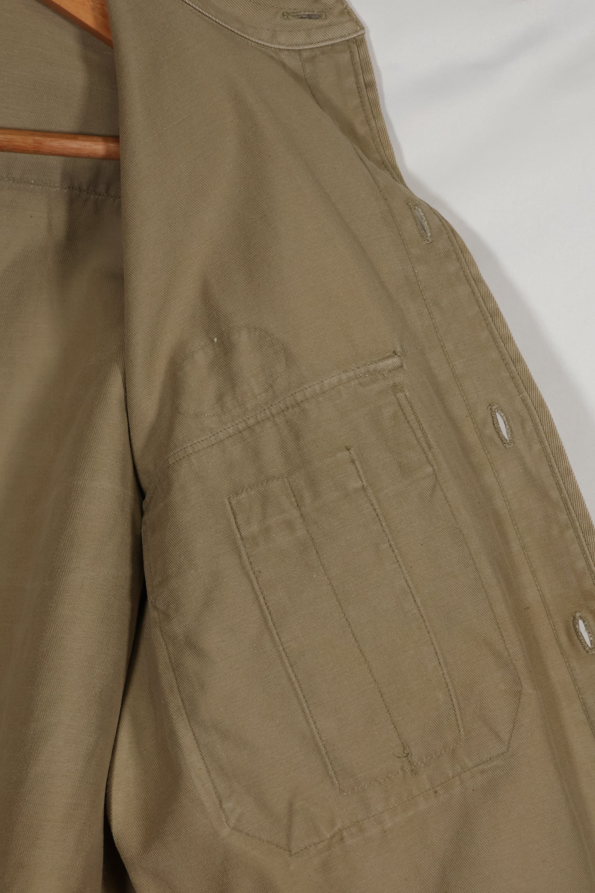 1960年代ロット サマーユニフォームシャツ LOCKE 元SF隊員 放出 中古品