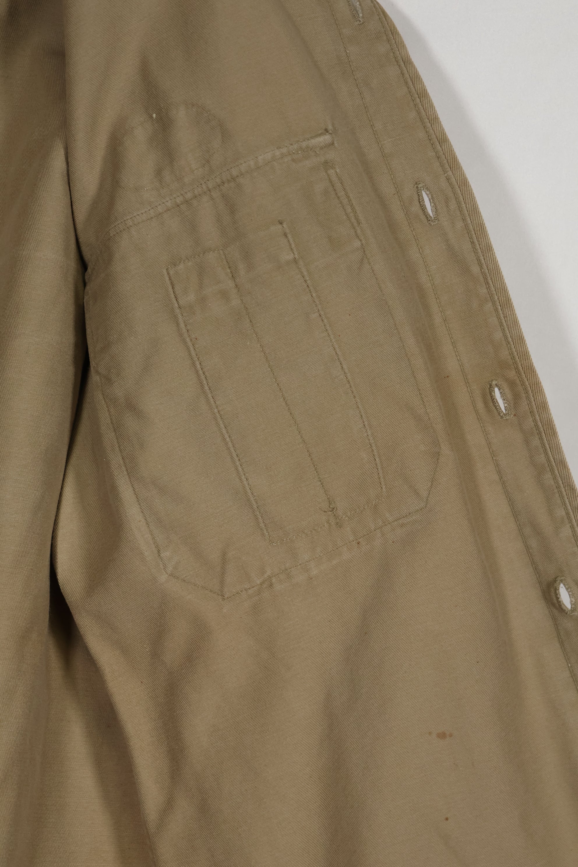 1960年代ロット サマーユニフォームシャツ LOCKE 元SF隊員 放出 中古品