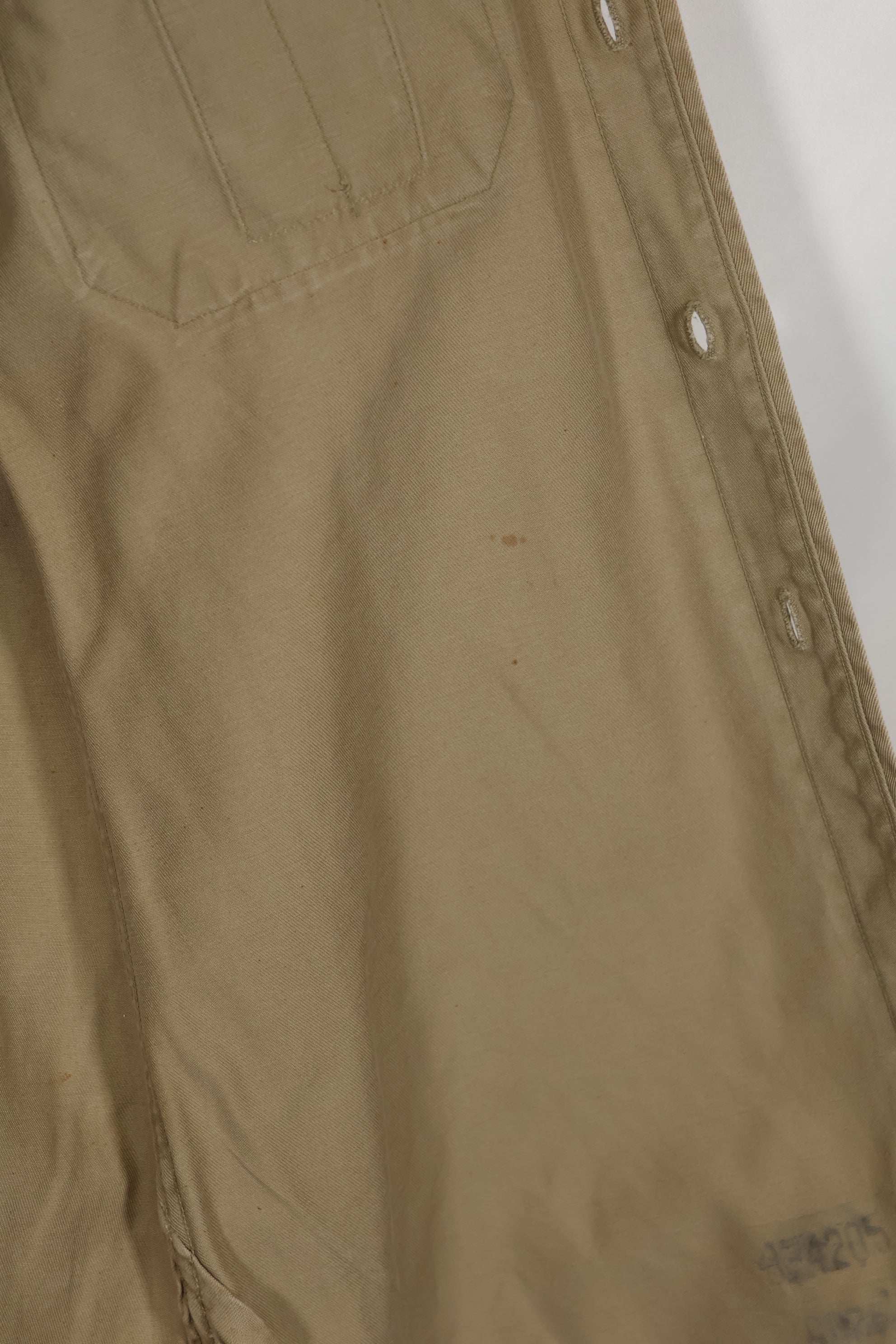 1960年代ロット サマーユニフォームシャツ LOCKE 元SF隊員 放出 中古品