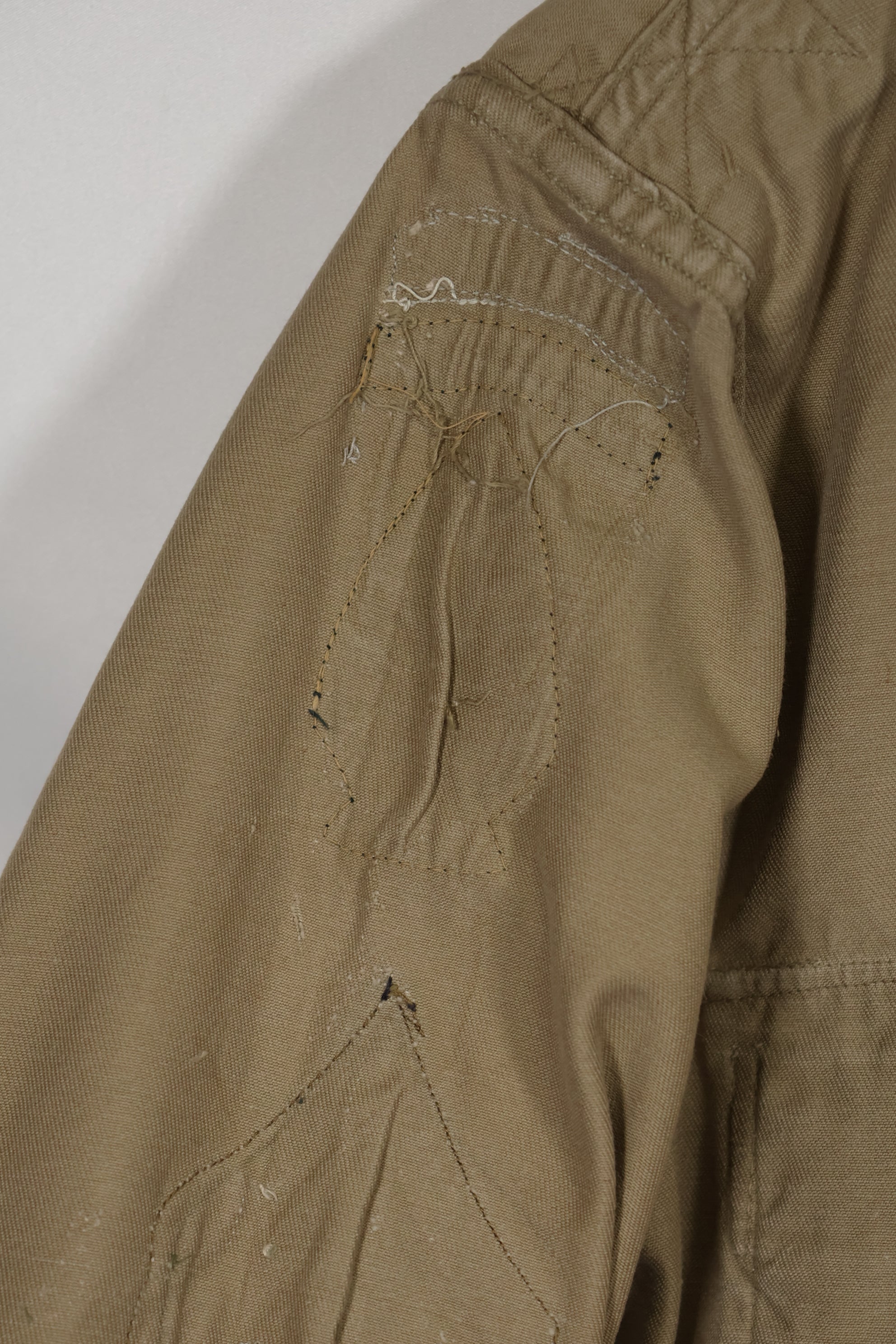 1960年代ロット サマーユニフォームシャツ LOCKE 元SF隊員 放出 中古品