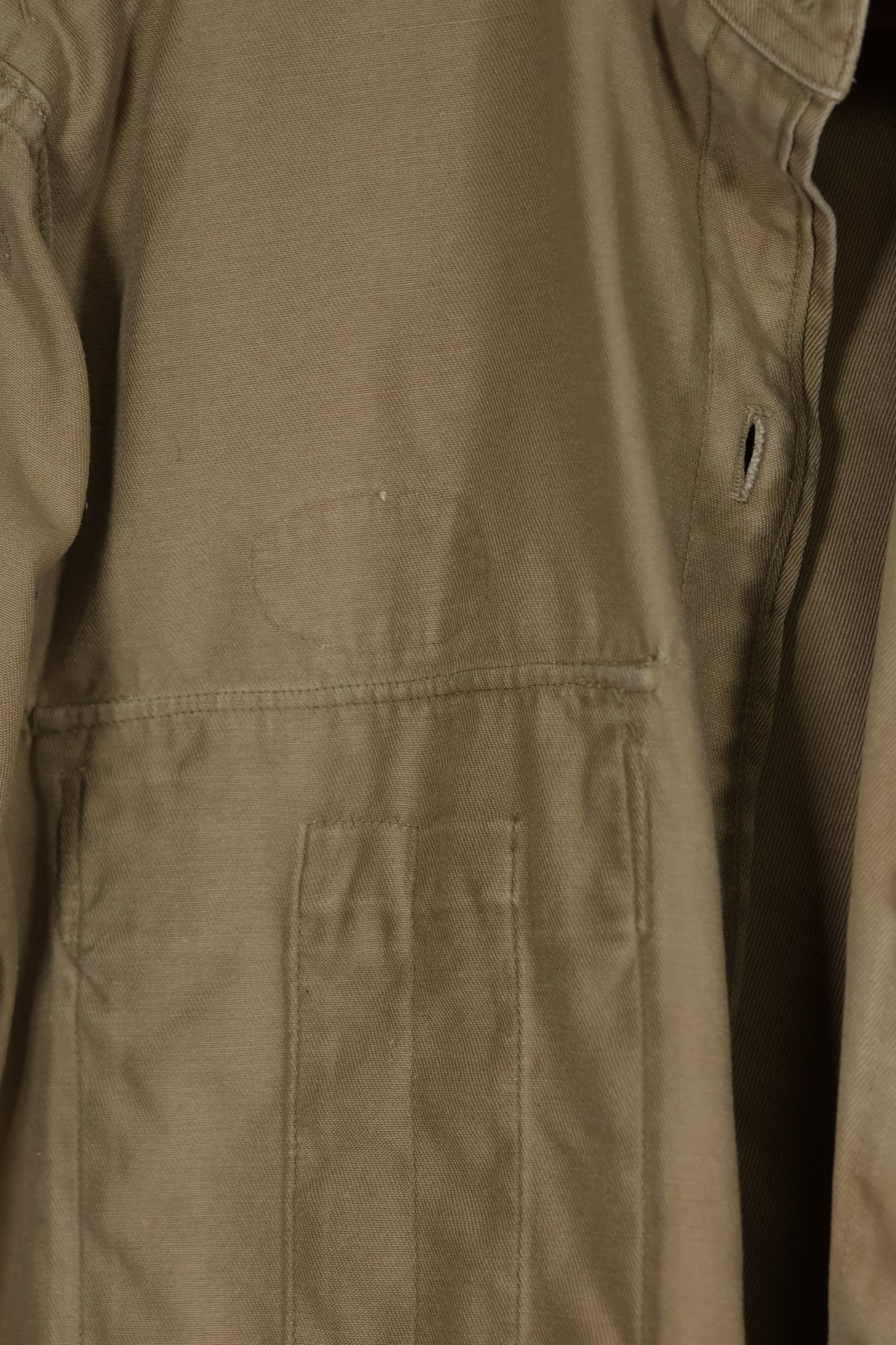 1960年代ロット サマーユニフォームシャツ LOCKE 元SF隊員 放出 中古品