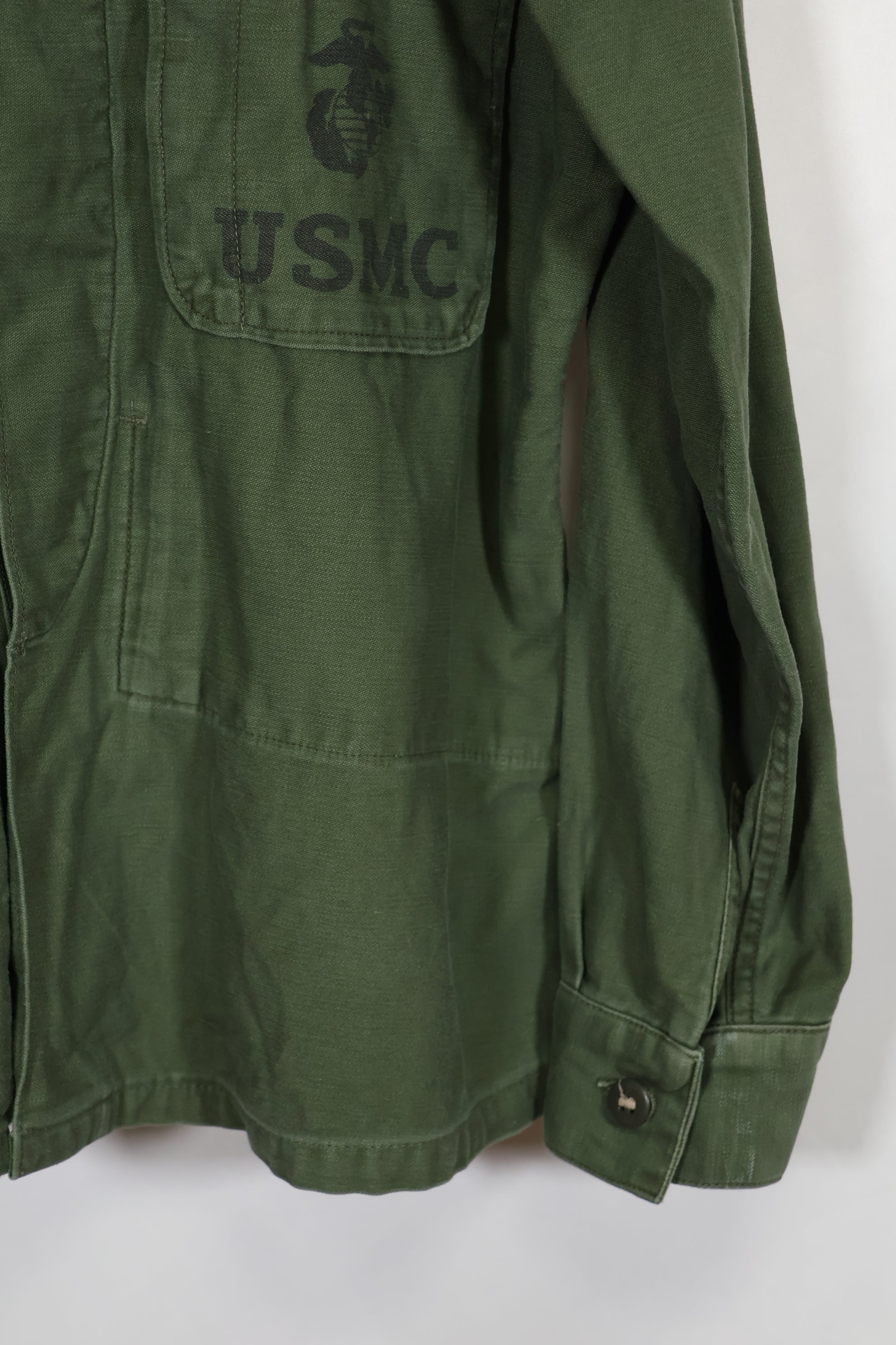 実物 1950年代 アメリカ海兵隊 P56 OG-107 ユーティリティシャツ 中古品 状態良い