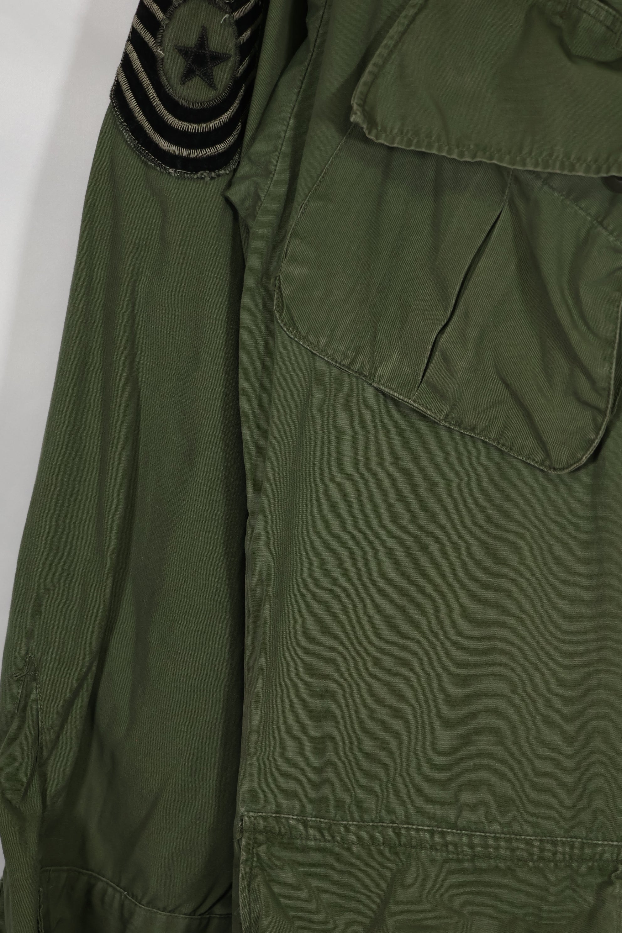 1967年製 3rd Model ジャングルファティーグ ジャケット USAF 初付け M-R 中古品