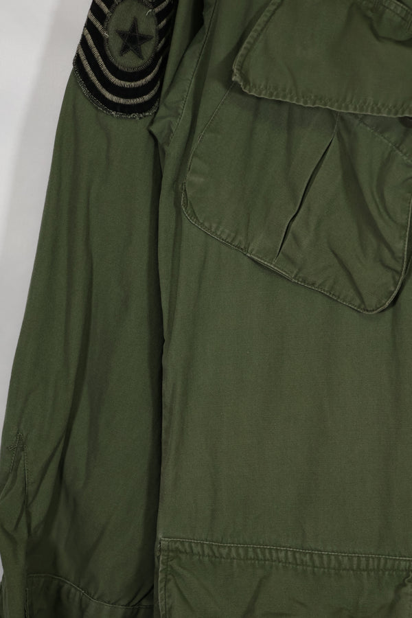 1967年製 3rd Model ジャングルファティーグ ジャケット USAF 初付け M-R 中古品